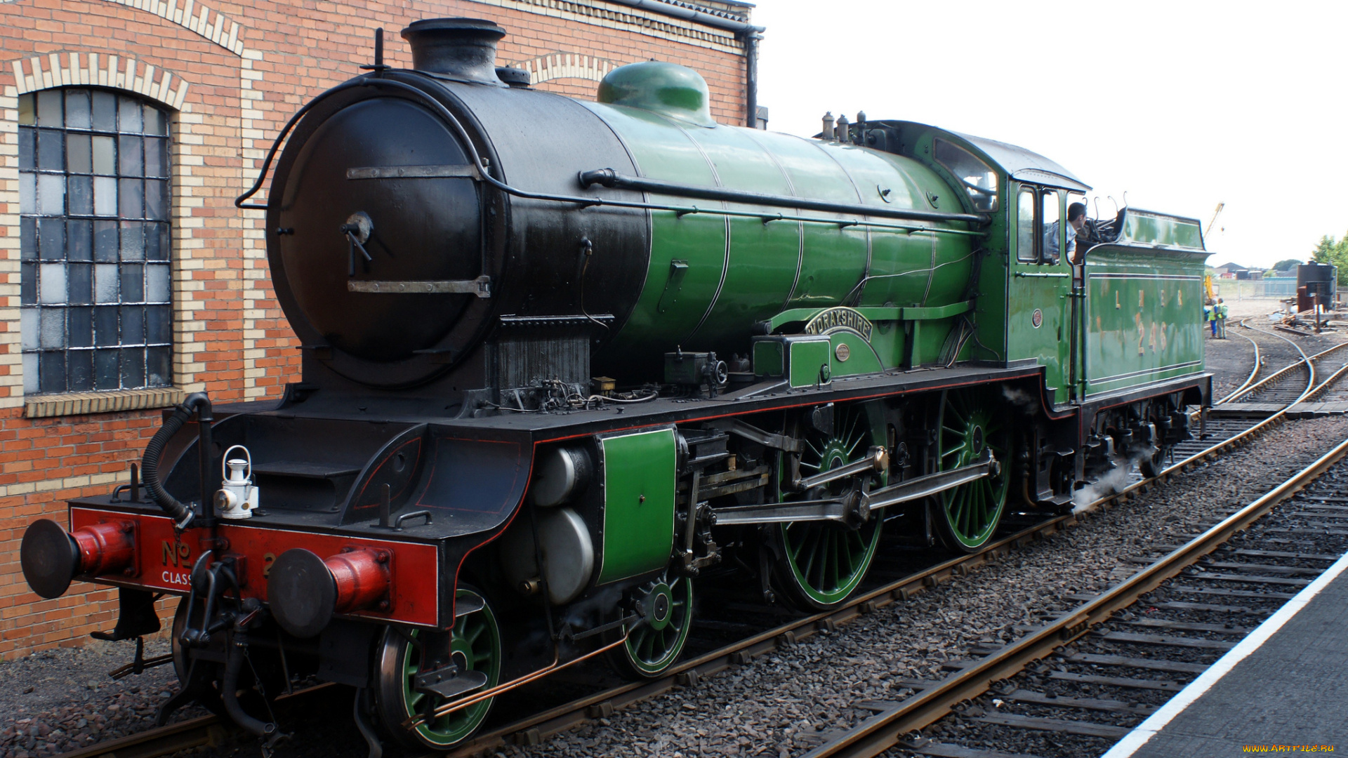 техника, паровозы, железная, паровоз, рельсы, дорога