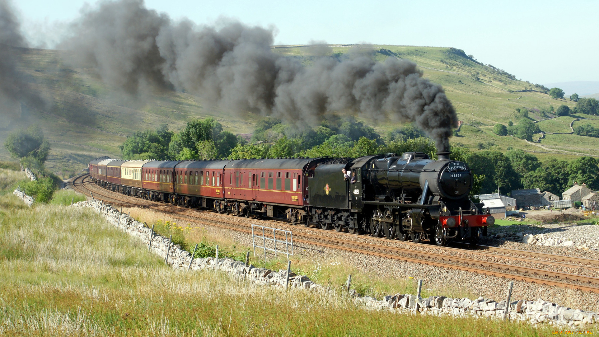 техника, паровозы, железная, паровоз, рельсы, дорога
