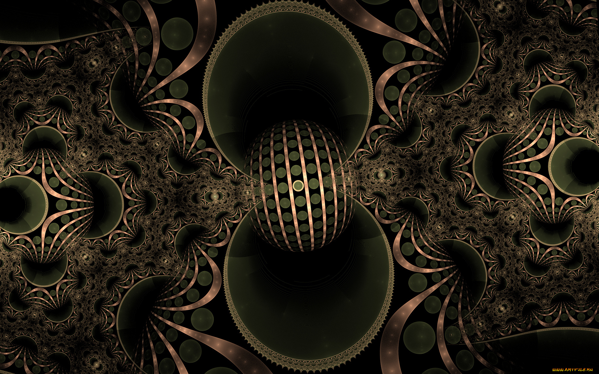 3д, графика, фантазия, , fantasy, цвета, фон, узор