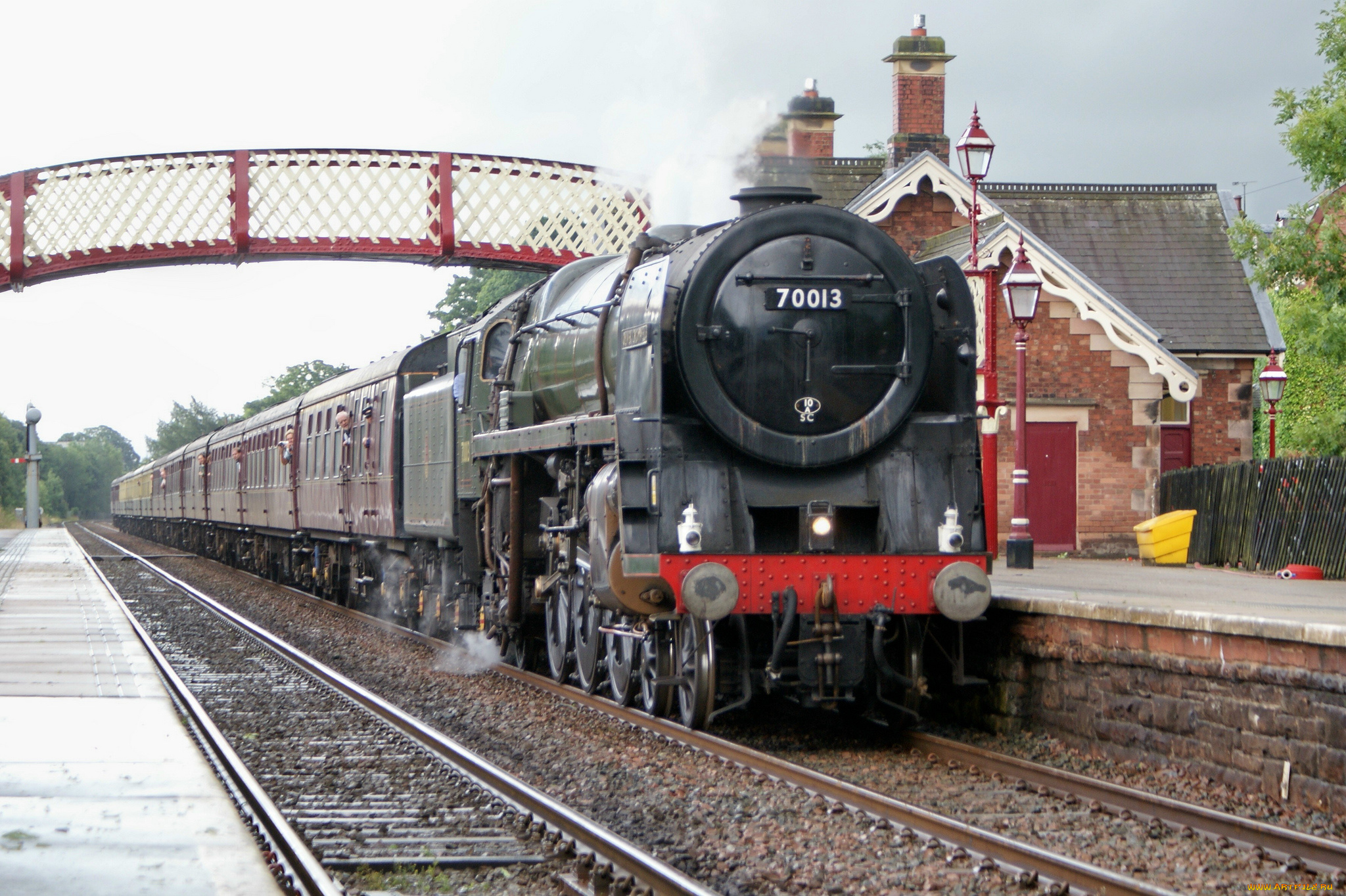 техника, паровозы, рельсы, дорога, железная, паровоз