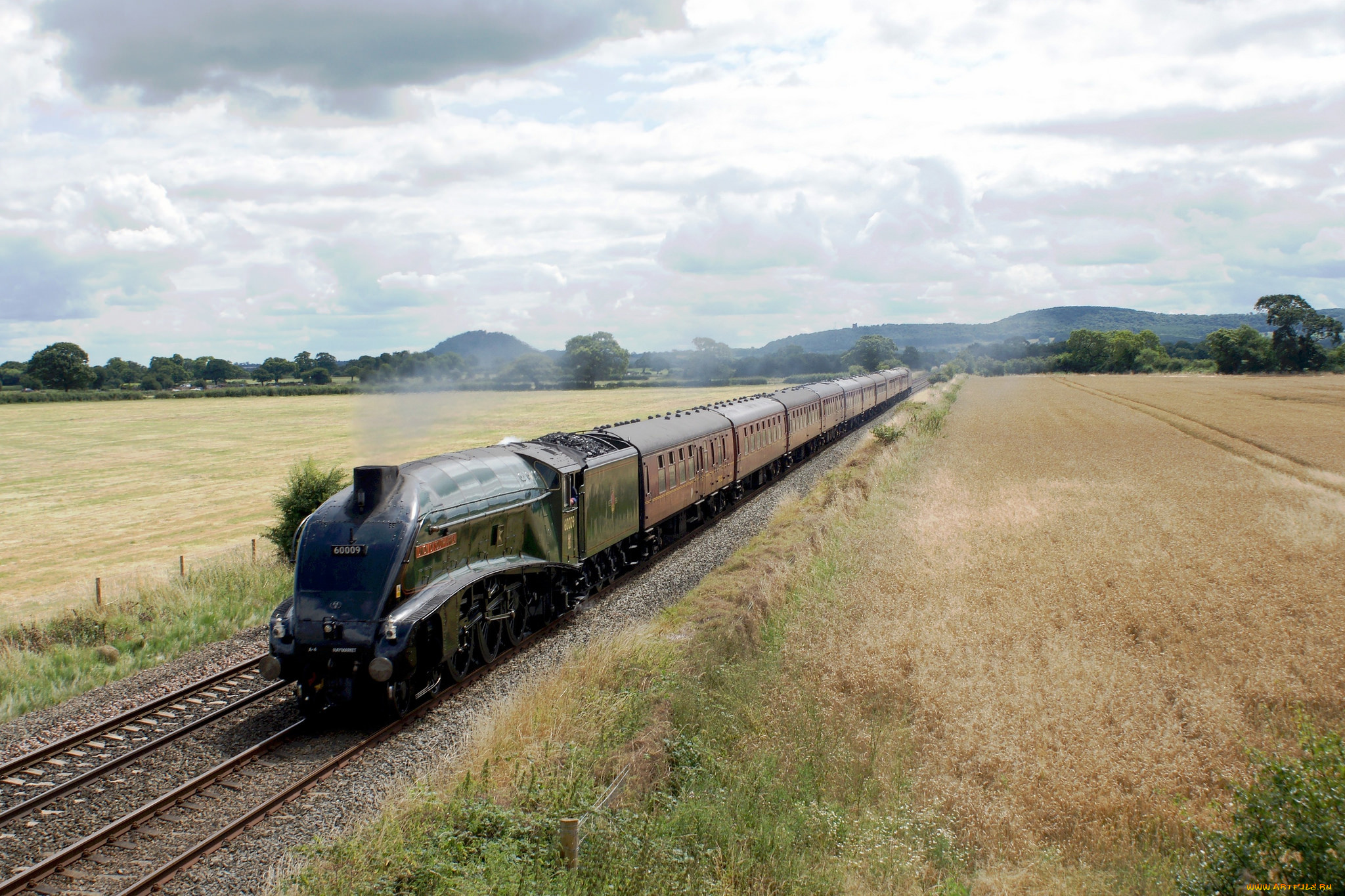 техника, паровозы, паровоз, рельсы, дорога, железная