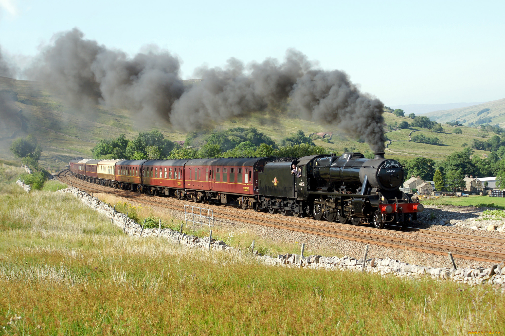 техника, паровозы, рельсы, дорога, железная, паровоз