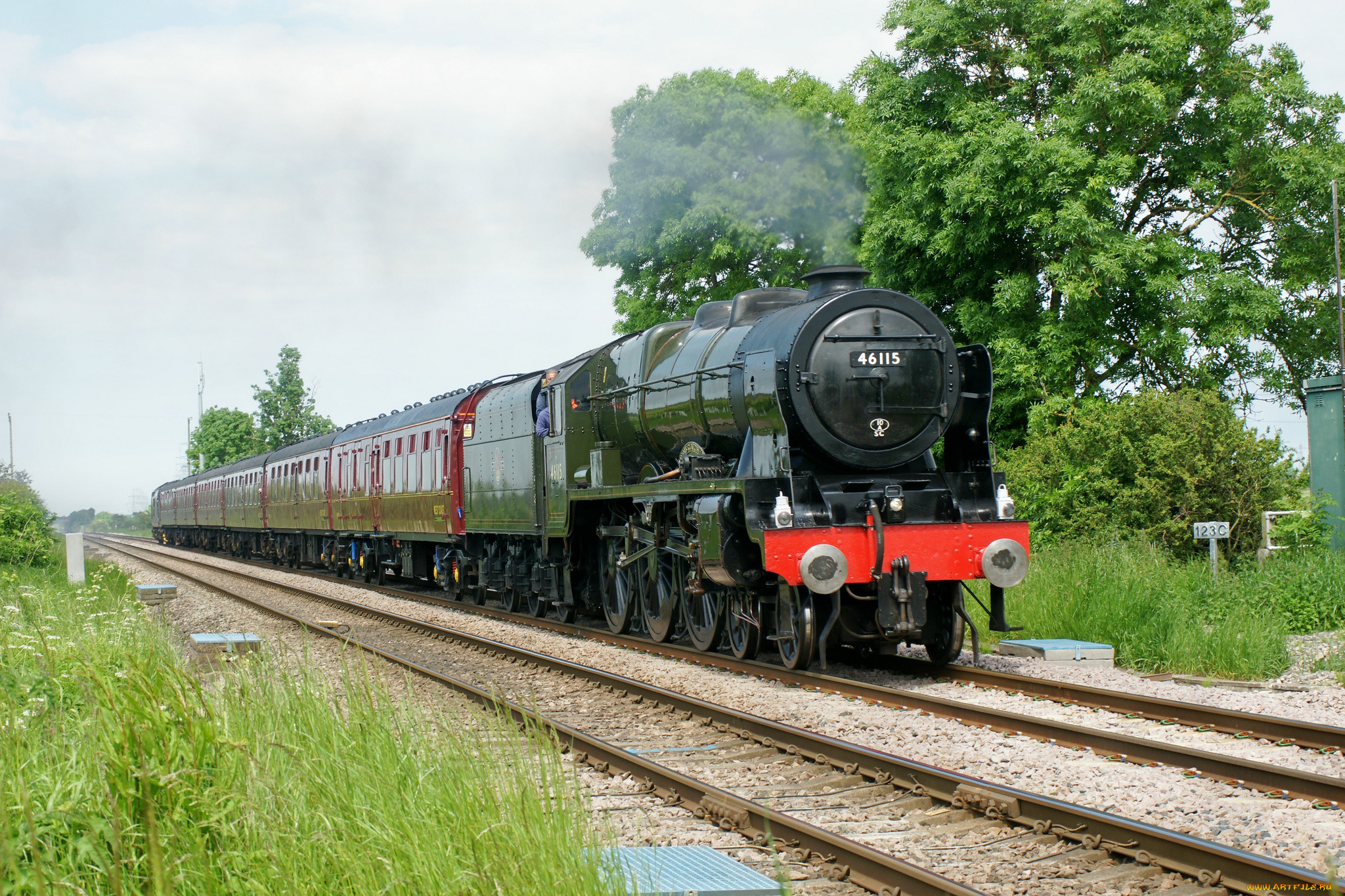 техника, паровозы, железная, паровоз, рельсы, дорога