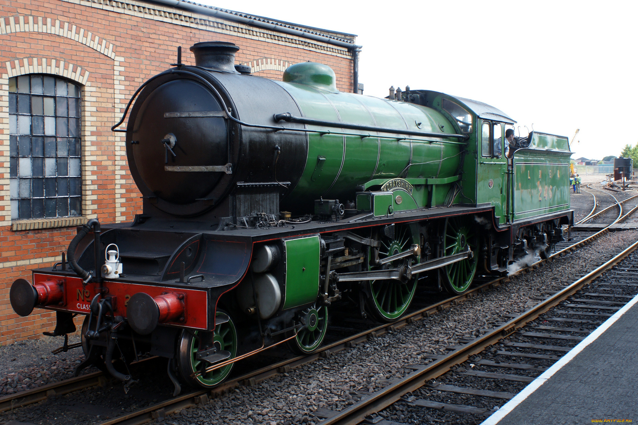 техника, паровозы, железная, паровоз, рельсы, дорога