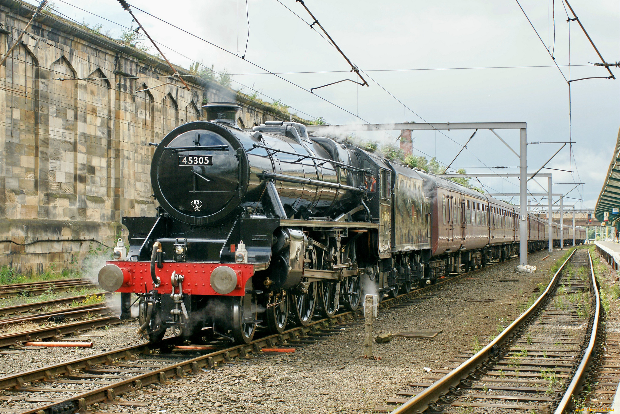 техника, паровозы, рельсы, дорога, паровоз, железная