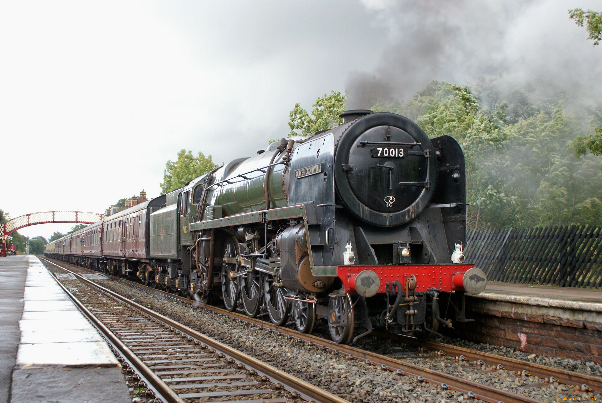 техника, паровозы, рельсы, дорога, железная, паровоз