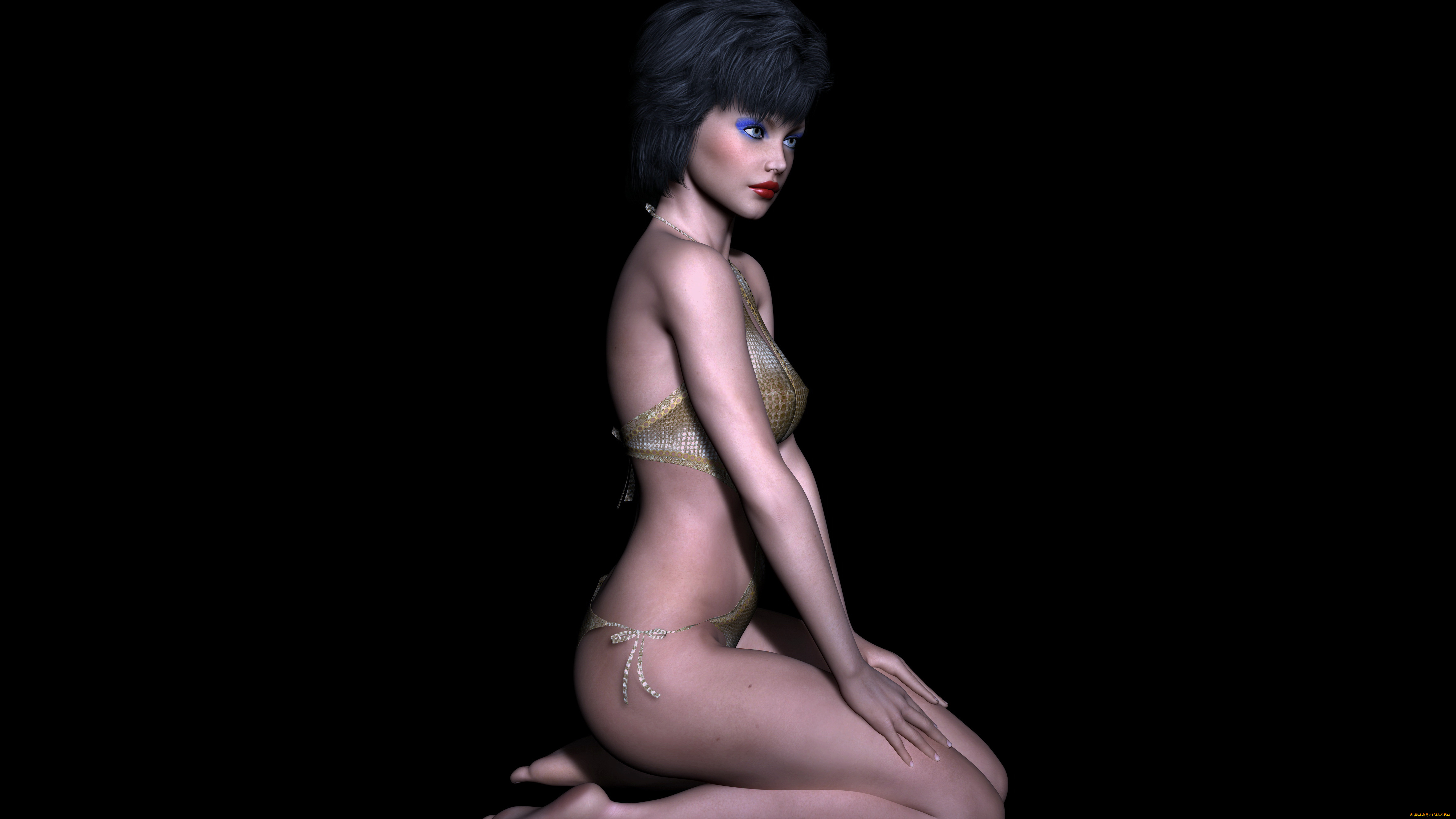 3д, графика, люди, , people, фон, взгляд, девушка