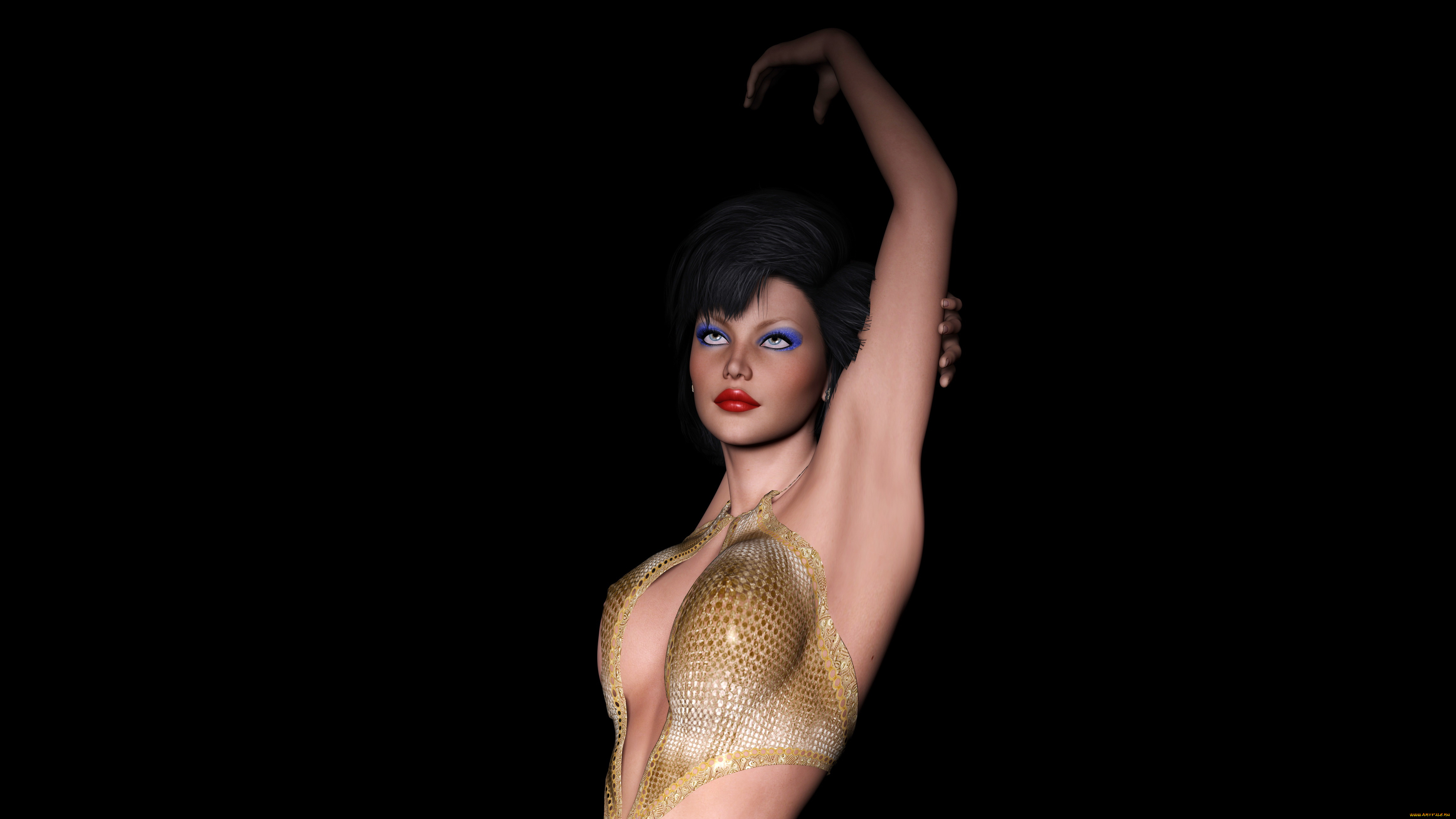 3д, графика, люди, , people, взгляд, фон, девушка