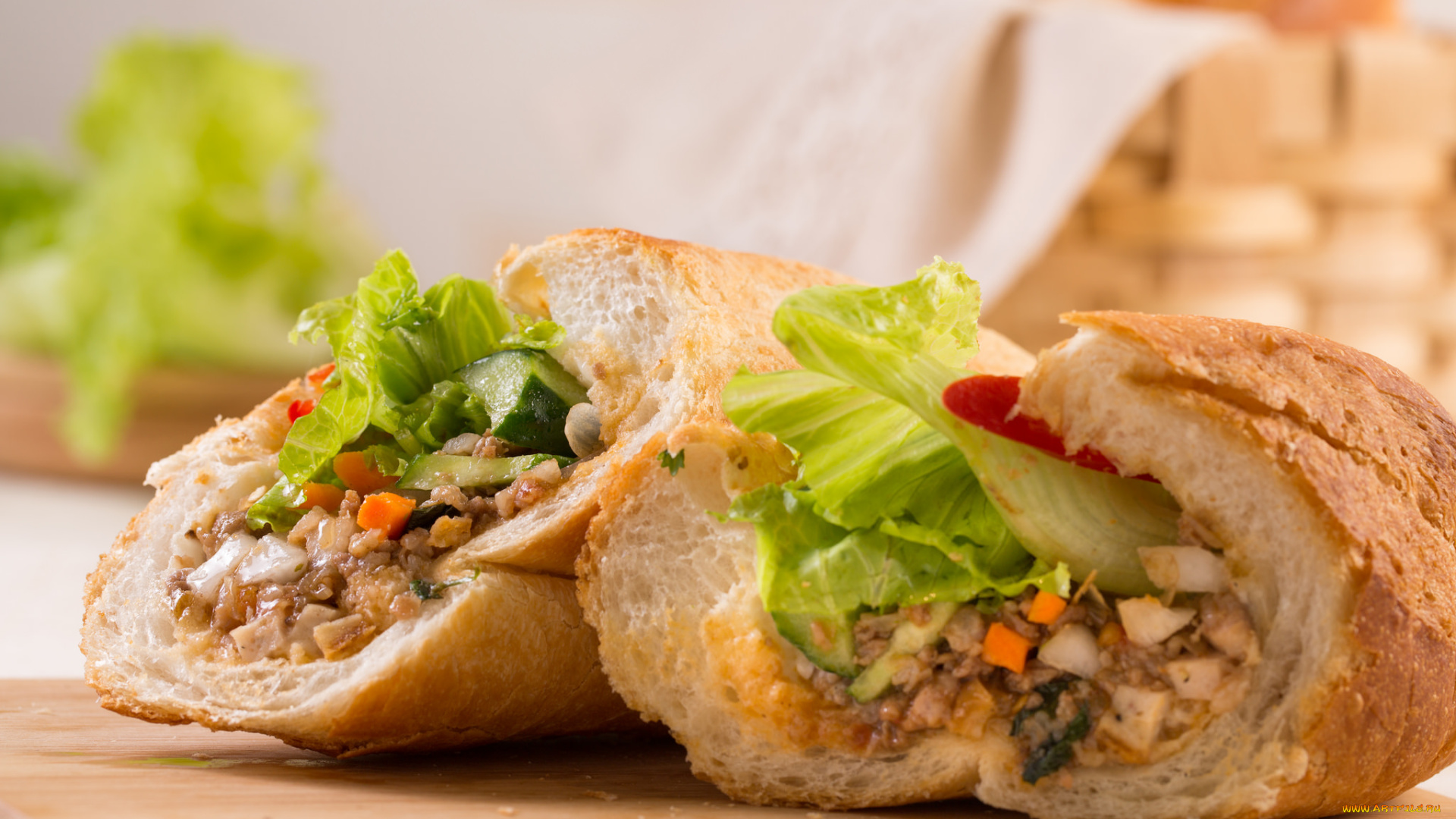 еда, бутерброды, , гамбургеры, , канапе, кухня, китайская