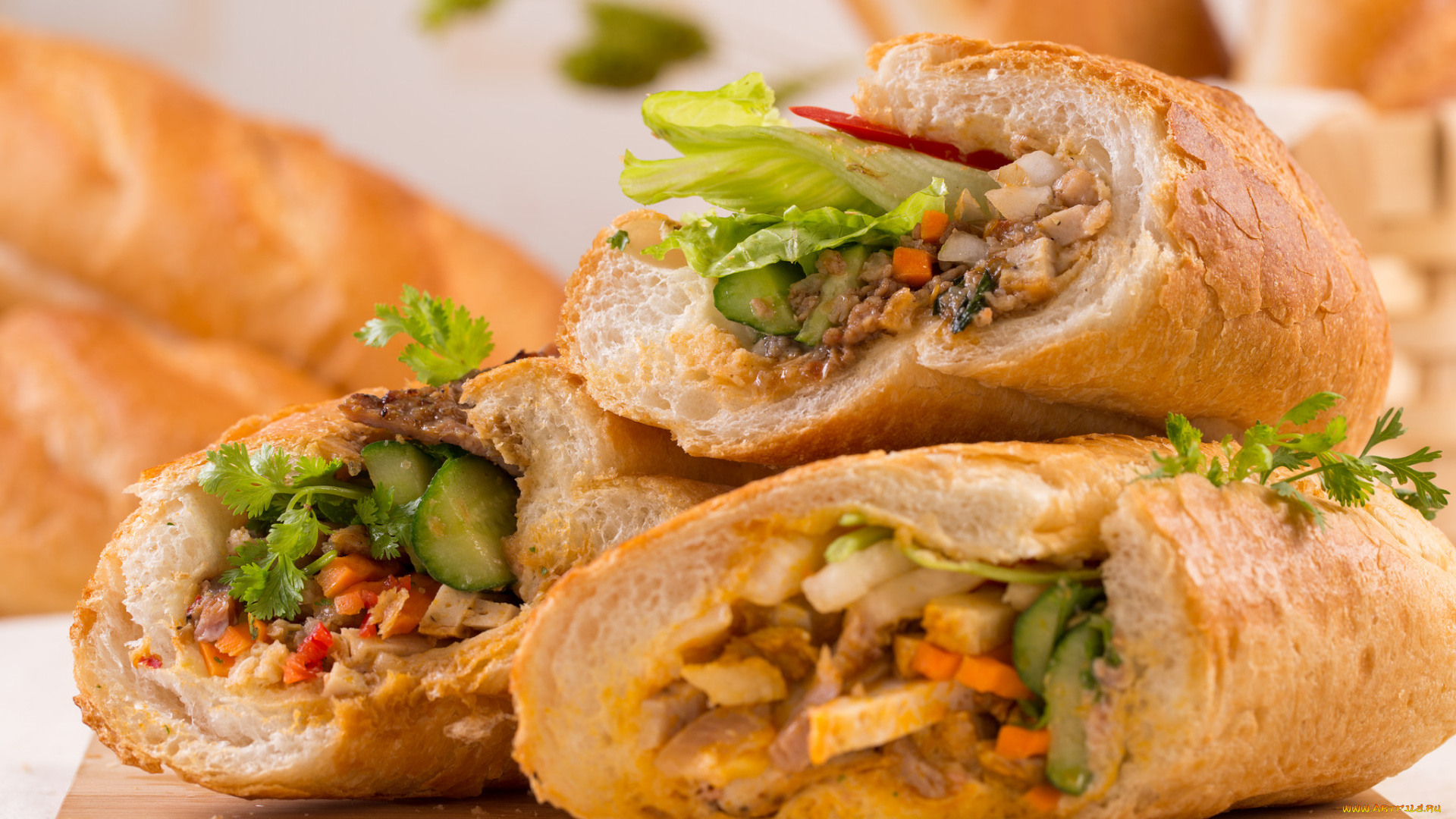 еда, бутерброды, , гамбургеры, , канапе, кухня, китайская