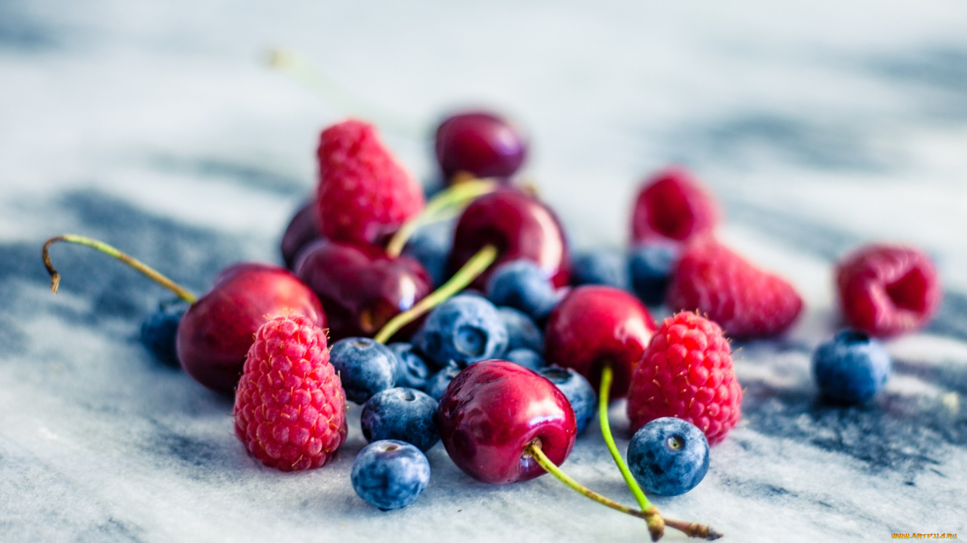 еда, фрукты, , ягоды, черешня, малина, ягоды, лето