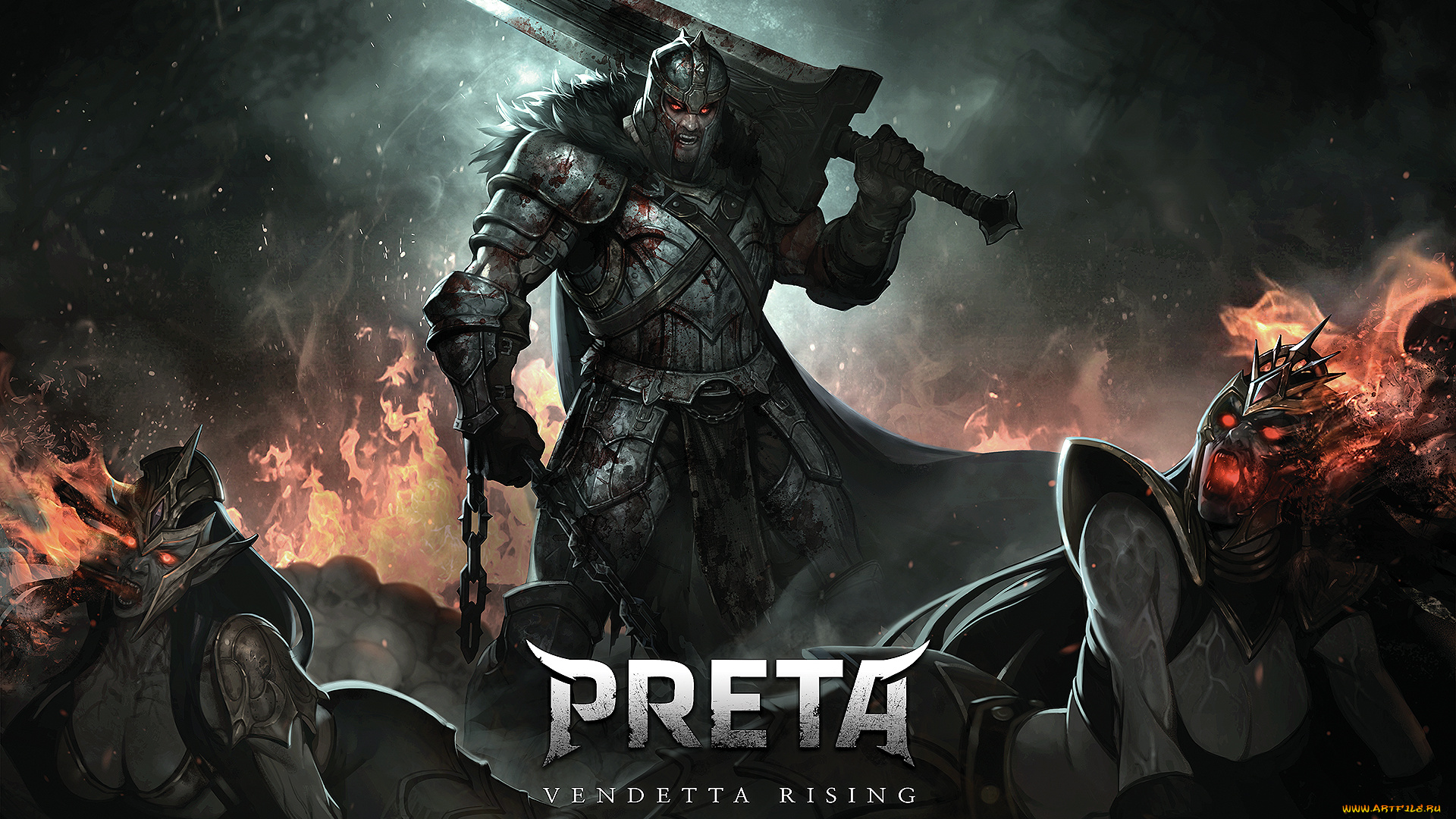 preta, , vendetta, rising, видео, игры, action, vendetta, rising, ролевая