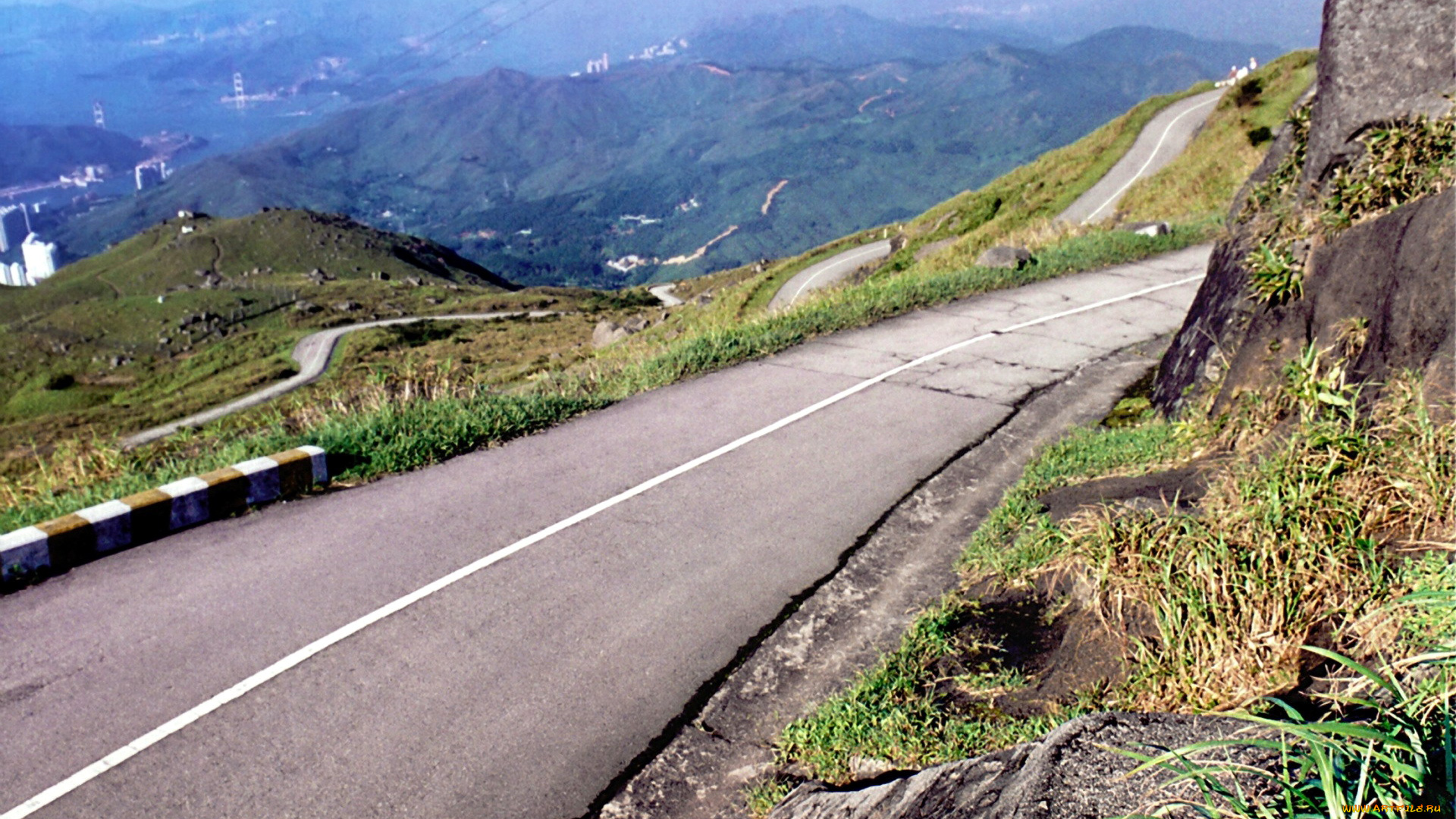 природа, дороги, горы, шоссе
