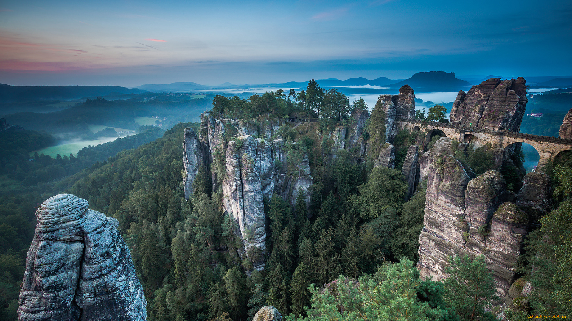 природа, горы, простор