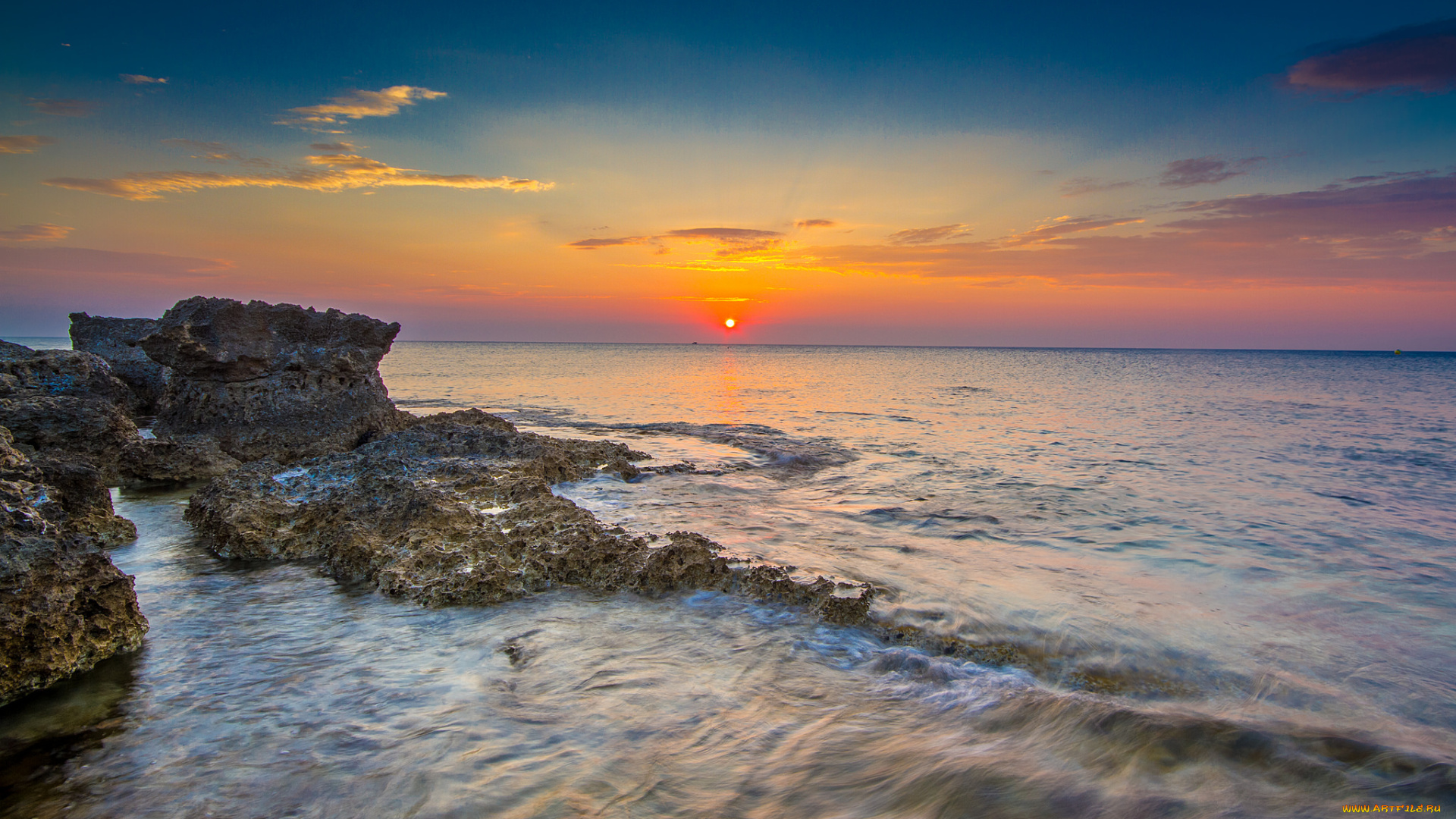 природа, побережье, берег, море