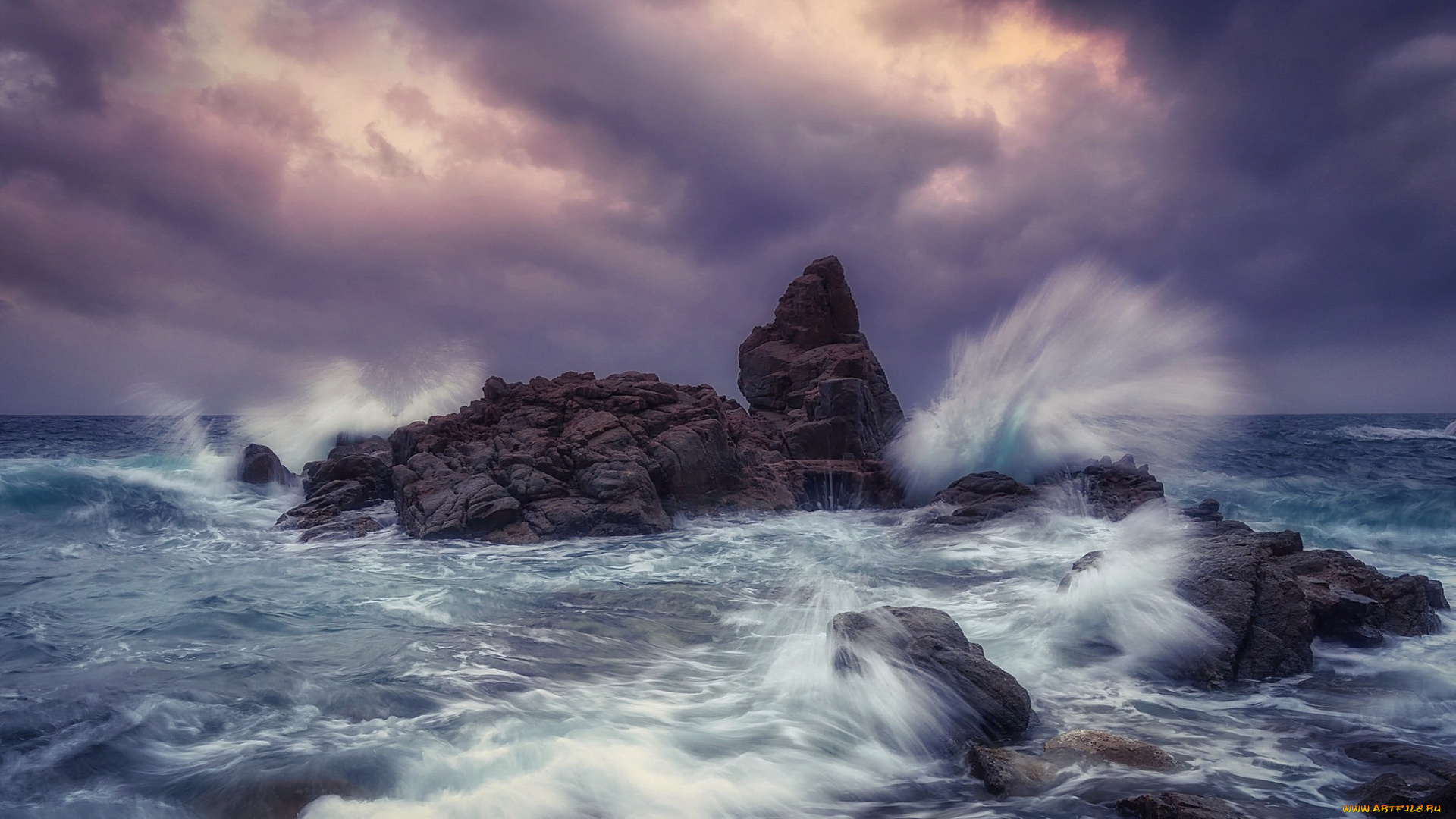 природа, побережье, берег, море