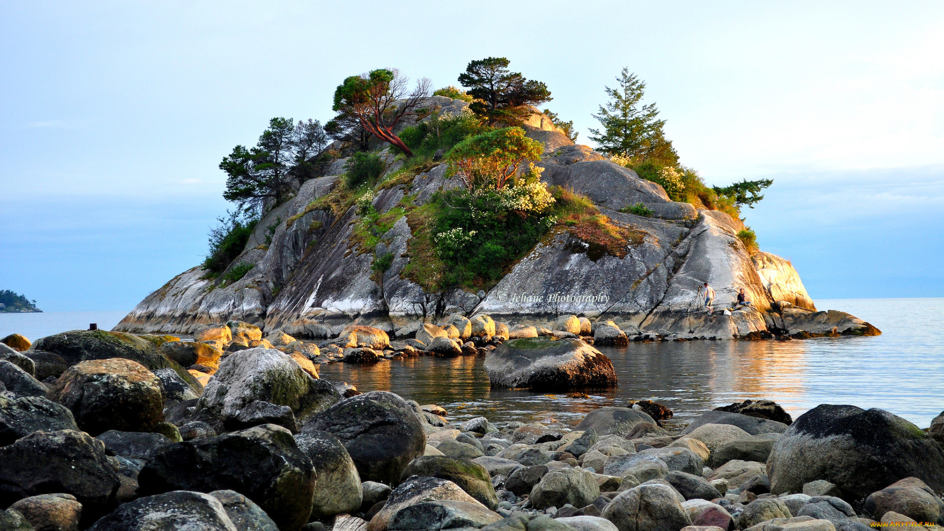 природа, побережье, берег, море