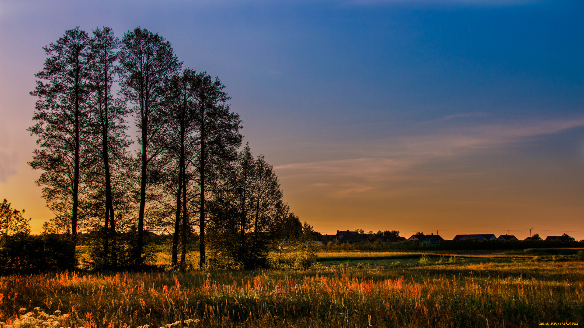 природа, восходы, закаты, простор