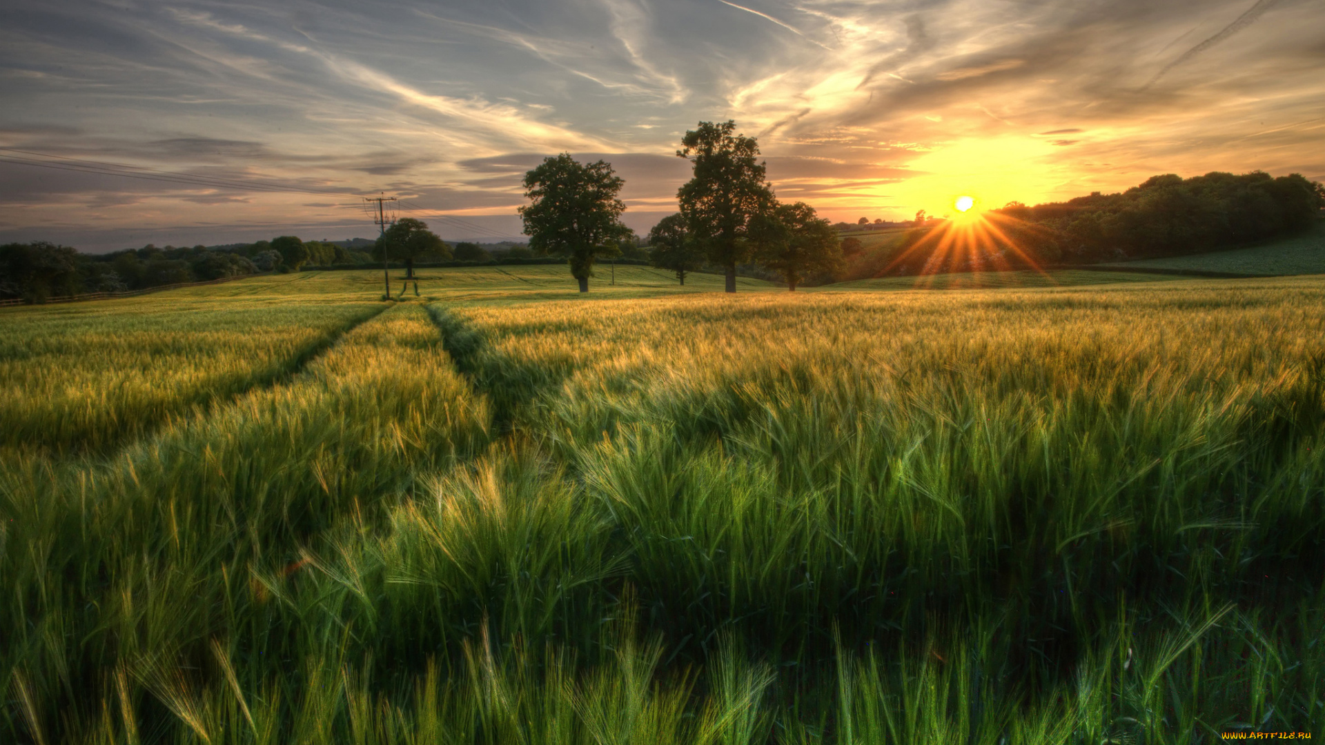 природа, восходы, закаты, рассвет