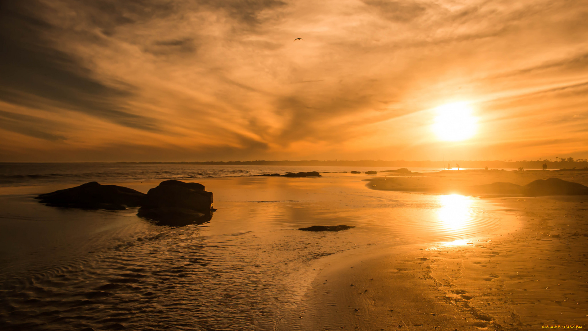 природа, восходы, закаты, рассвет