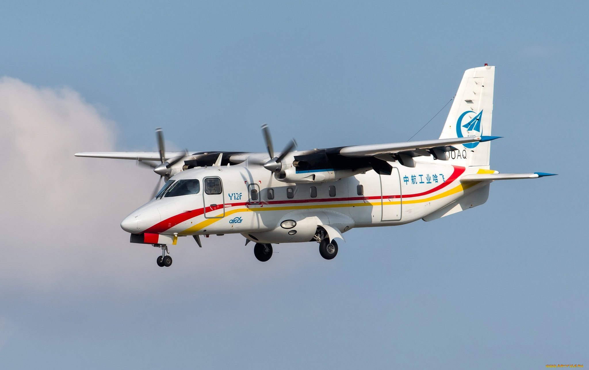 avic, y-12f, harbin, aircraft, industry, авиация, пассажирские, самолёты, полет, самолет