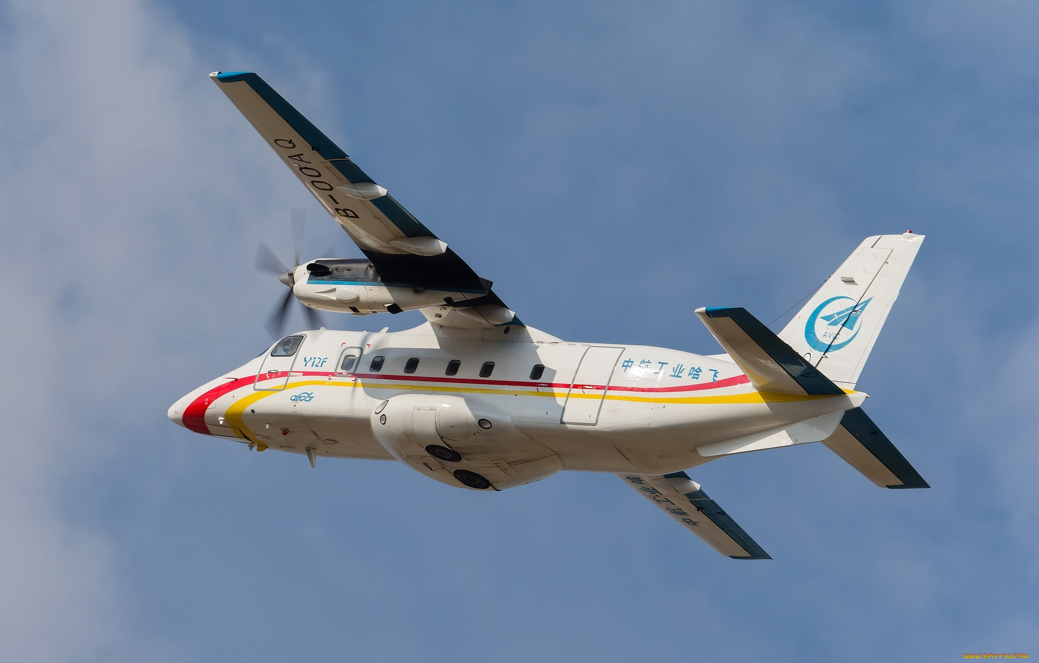 avic, y-12f, harbin, aircraft, industry, авиация, пассажирские, самолёты, полет, самолет