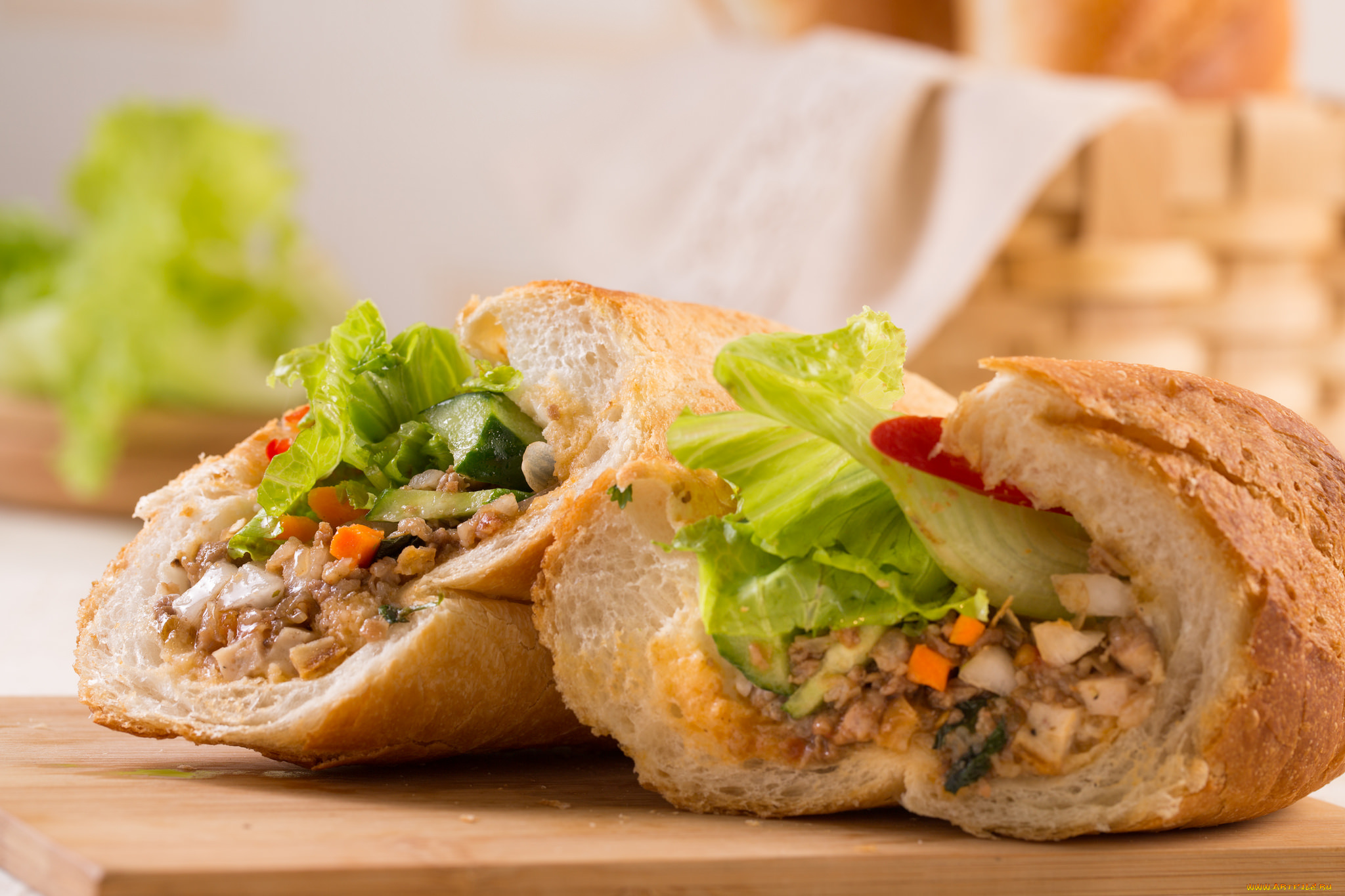 еда, бутерброды, , гамбургеры, , канапе, кухня, китайская