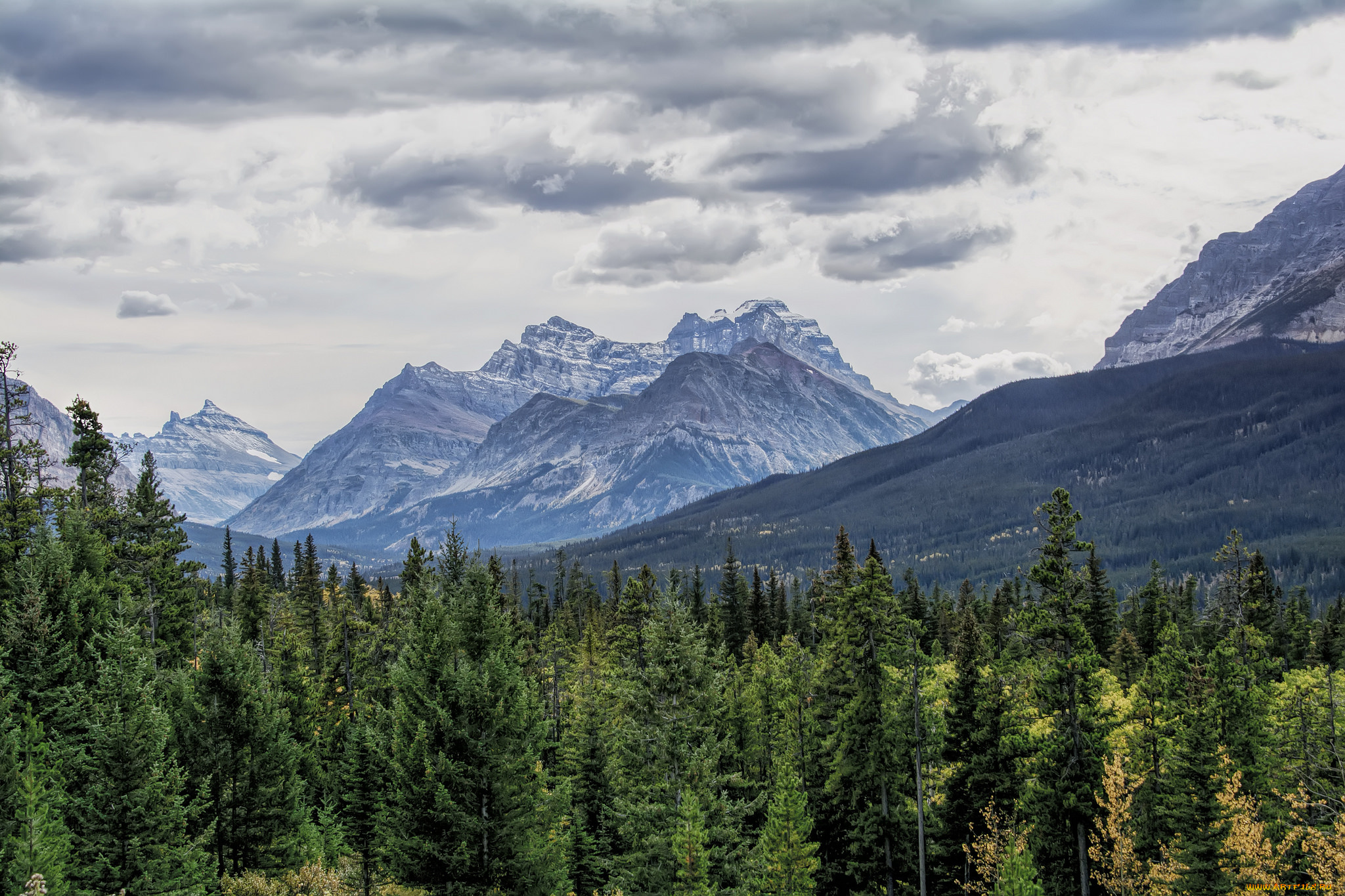 природа, горы, простор