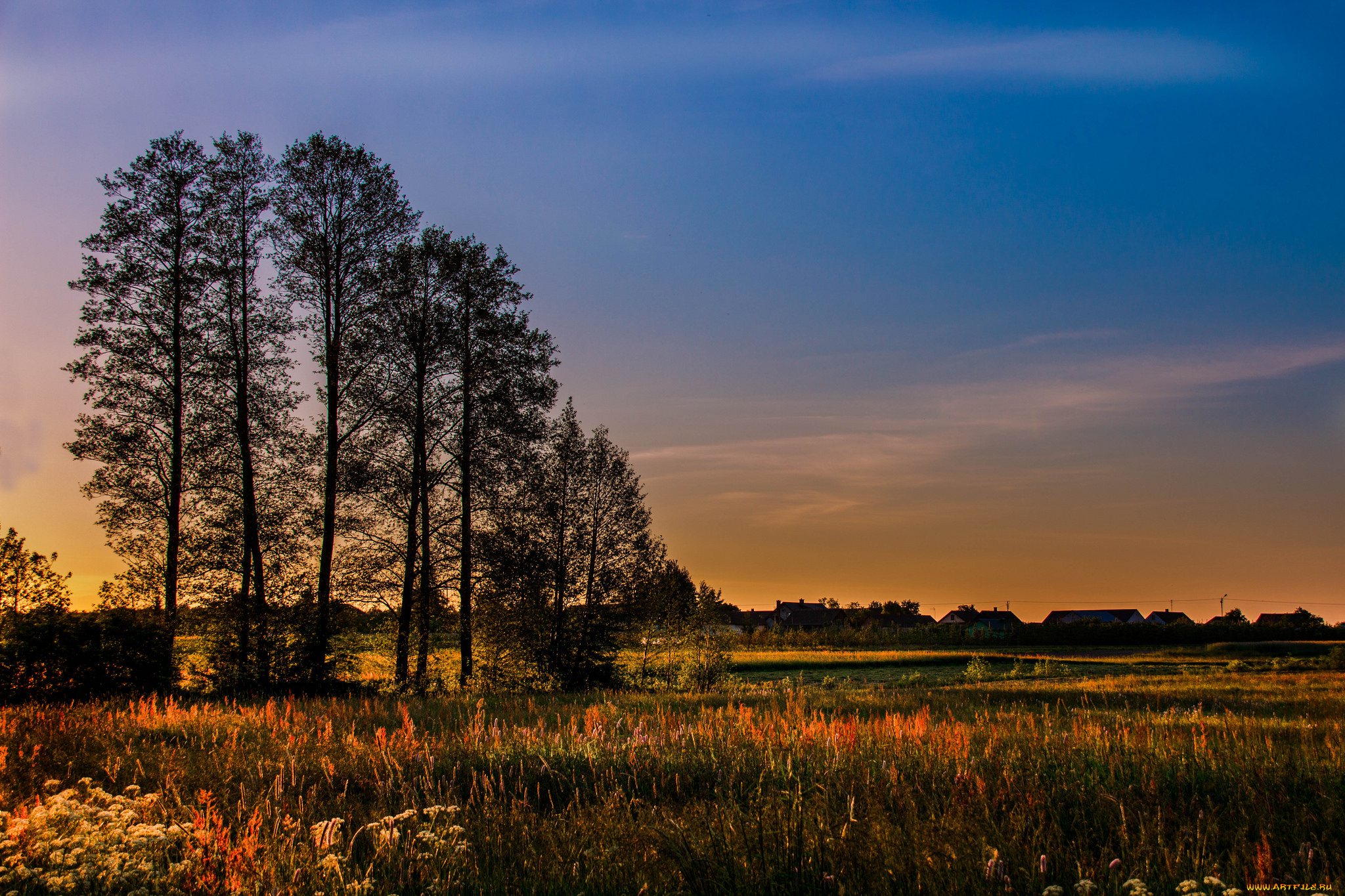 природа, восходы, закаты, простор