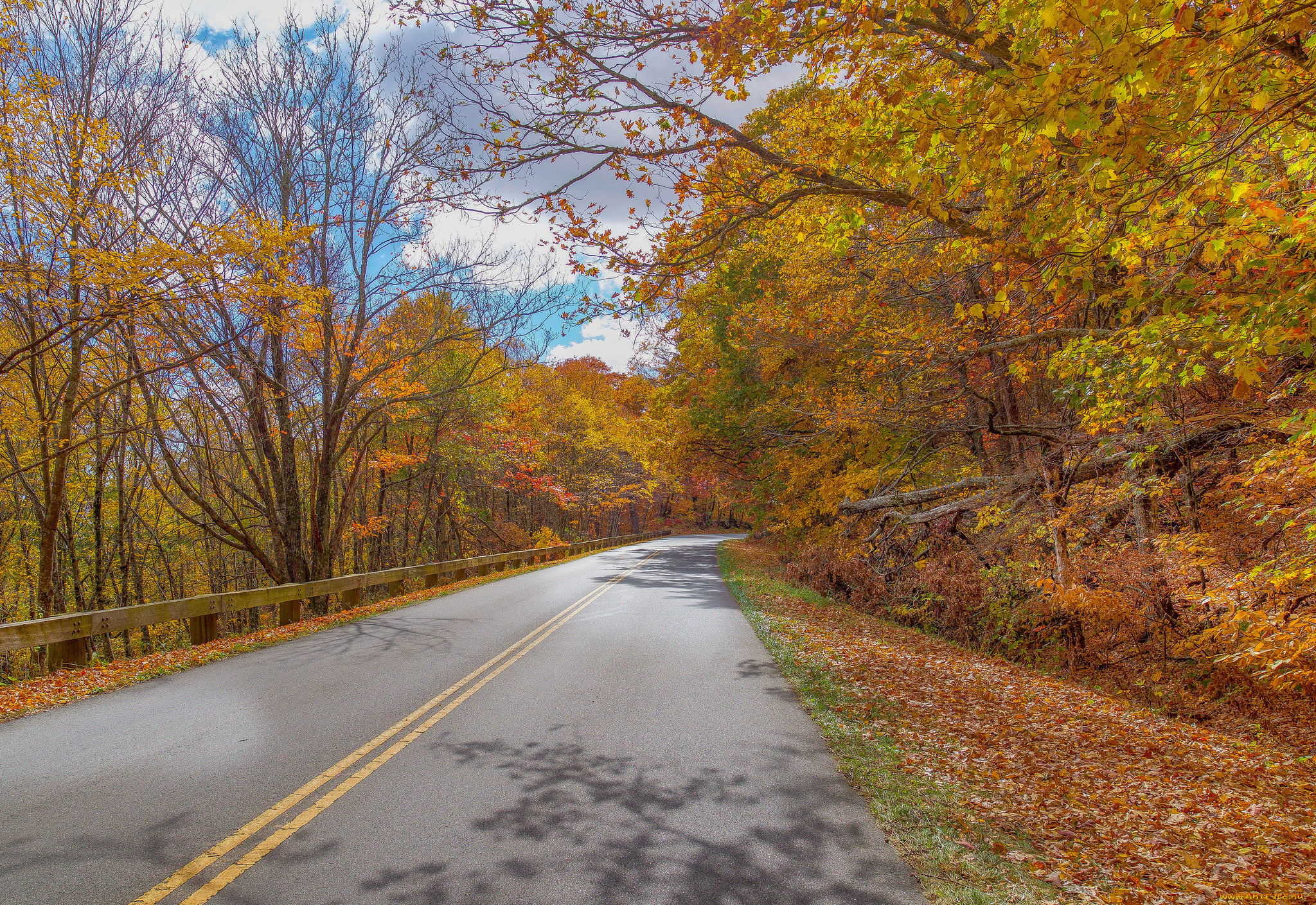 природа, дороги, шоссе