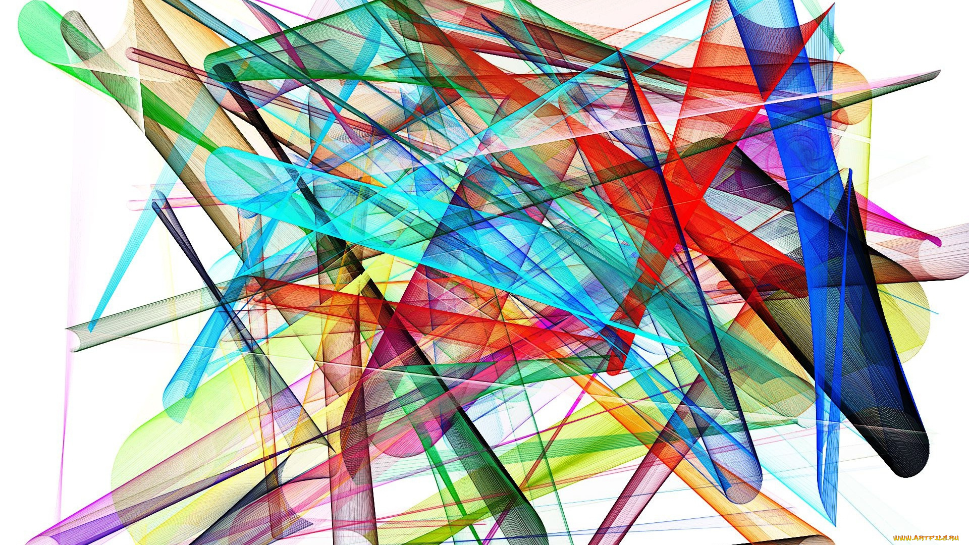 3д, графика, абстракция, , abstract, форма, цвет, фон