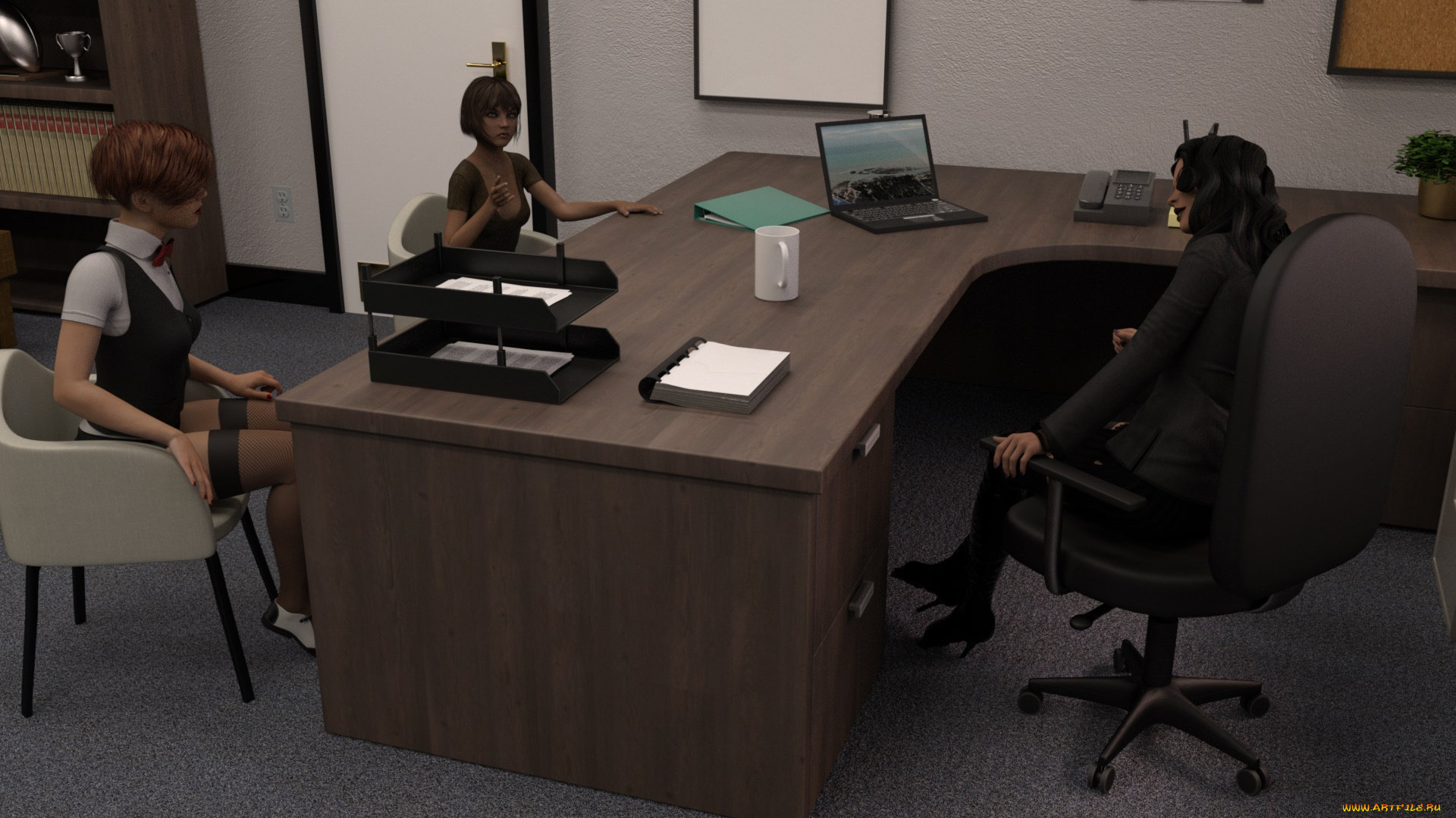 3д, графика, люди, , people, фон, взгляд, девушки