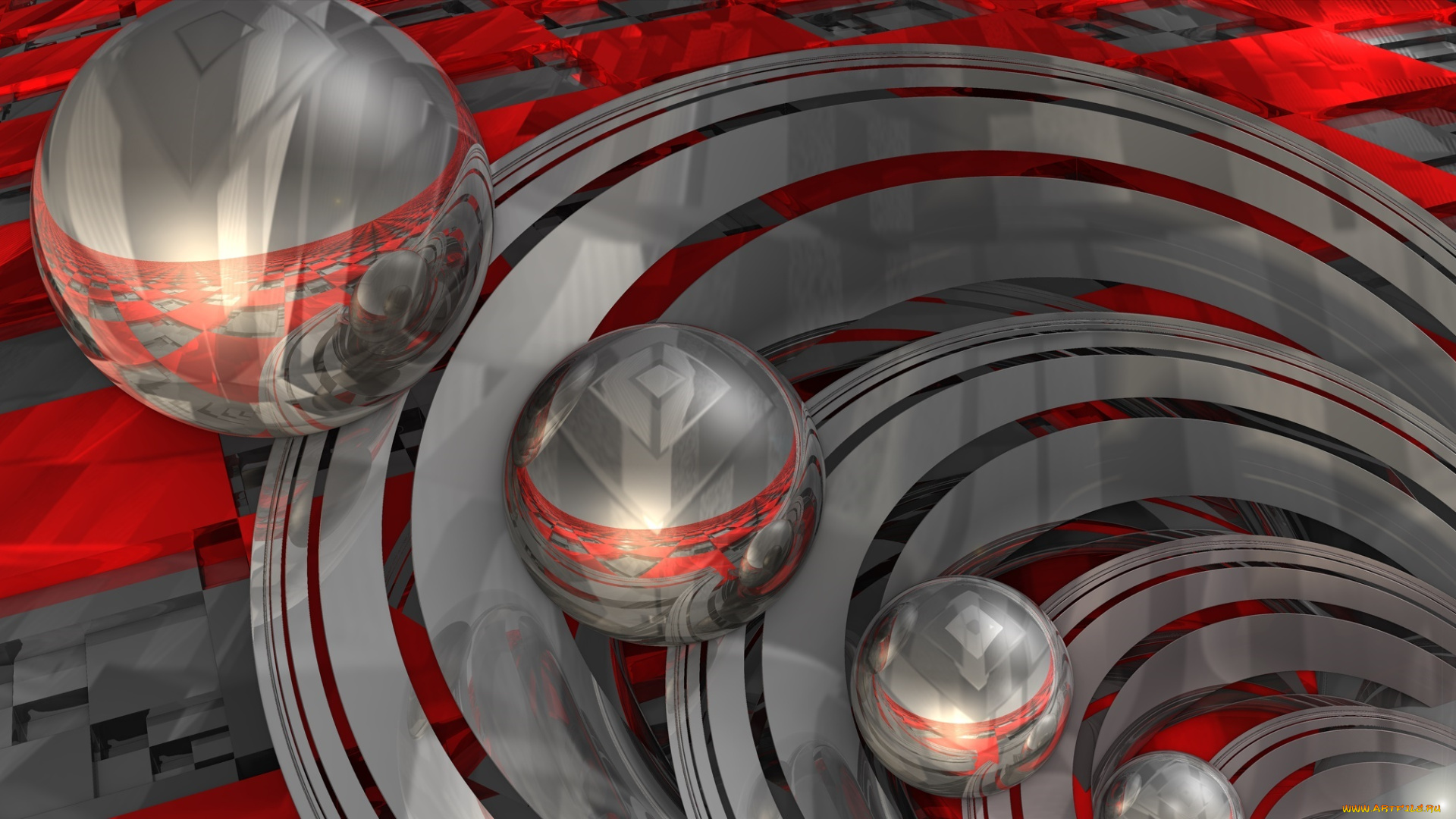 3д, графика, шары, , balls, фон, шары