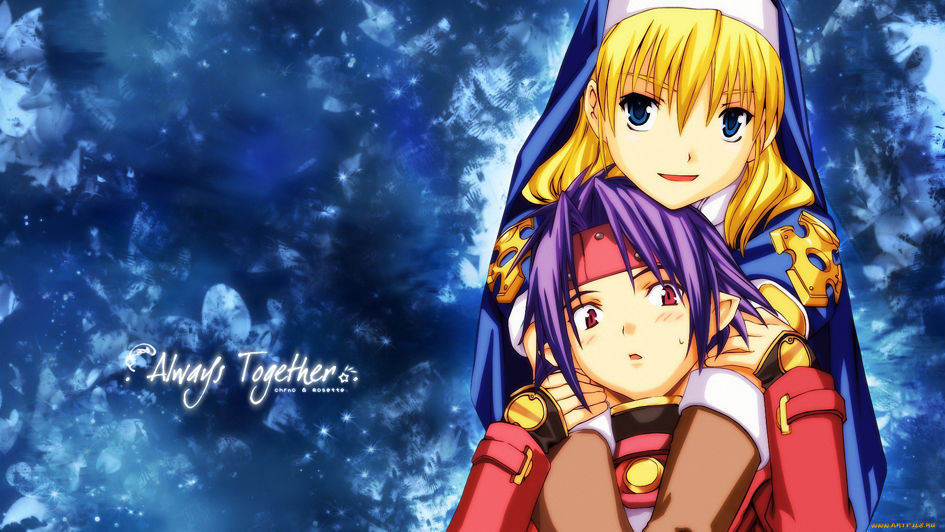 аниме, chrno, crusade, rosette, демон, chrono, christopher