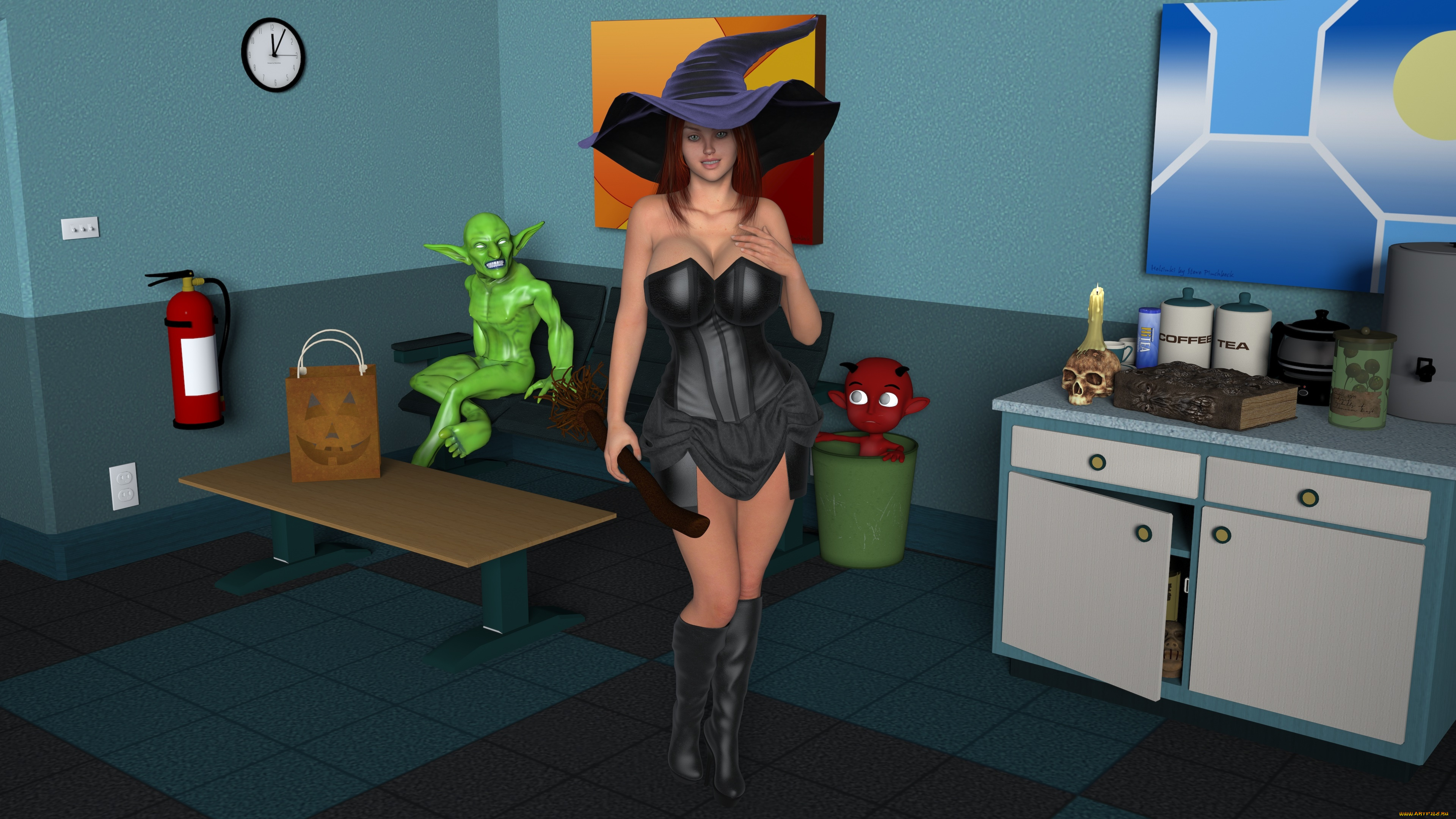 3д, графика, праздники, , holidays, взгляд, девушка, фон