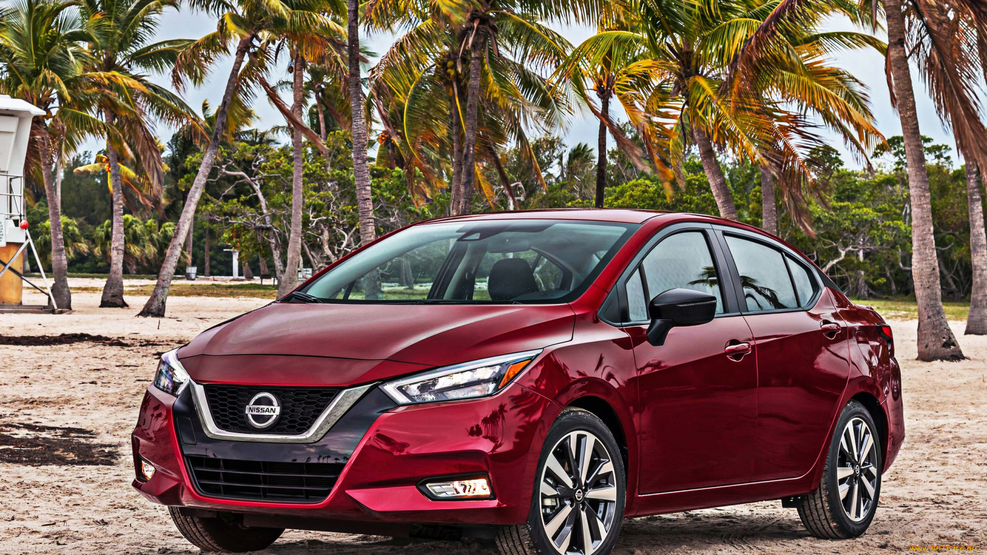 2020, nissan, versa, автомобили, nissan, datsun, новинка, седан, японские, вид, спереди, внешность, красный, versa, компактный, 2020