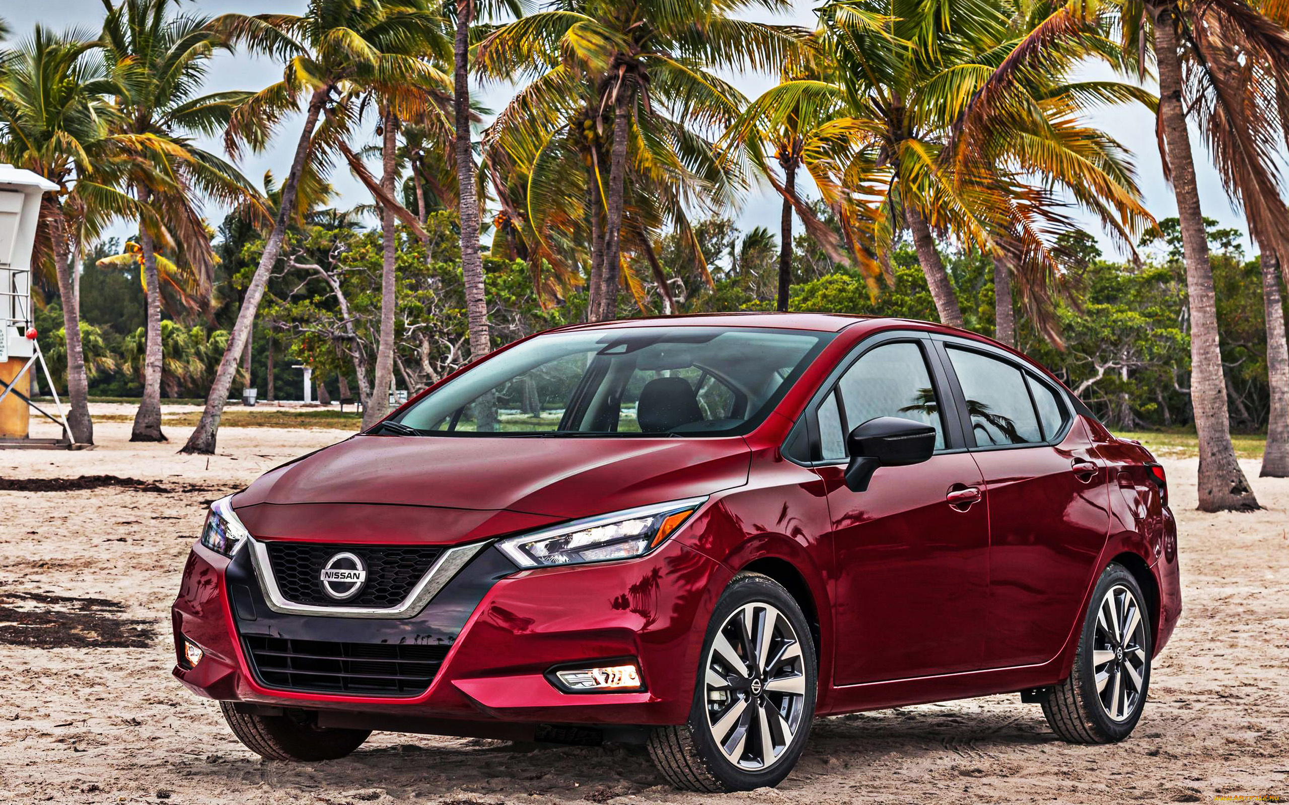 2020, nissan, versa, автомобили, nissan, datsun, новинка, седан, японские, вид, спереди, внешность, красный, versa, компактный, 2020