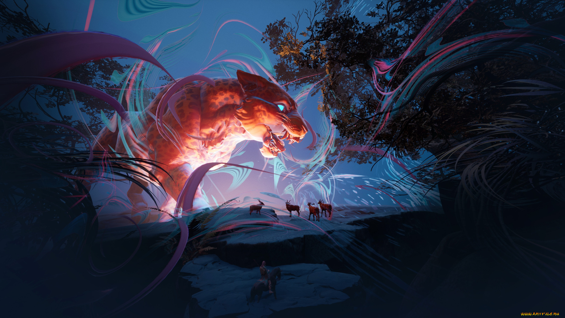 фэнтези, призраки, зверь