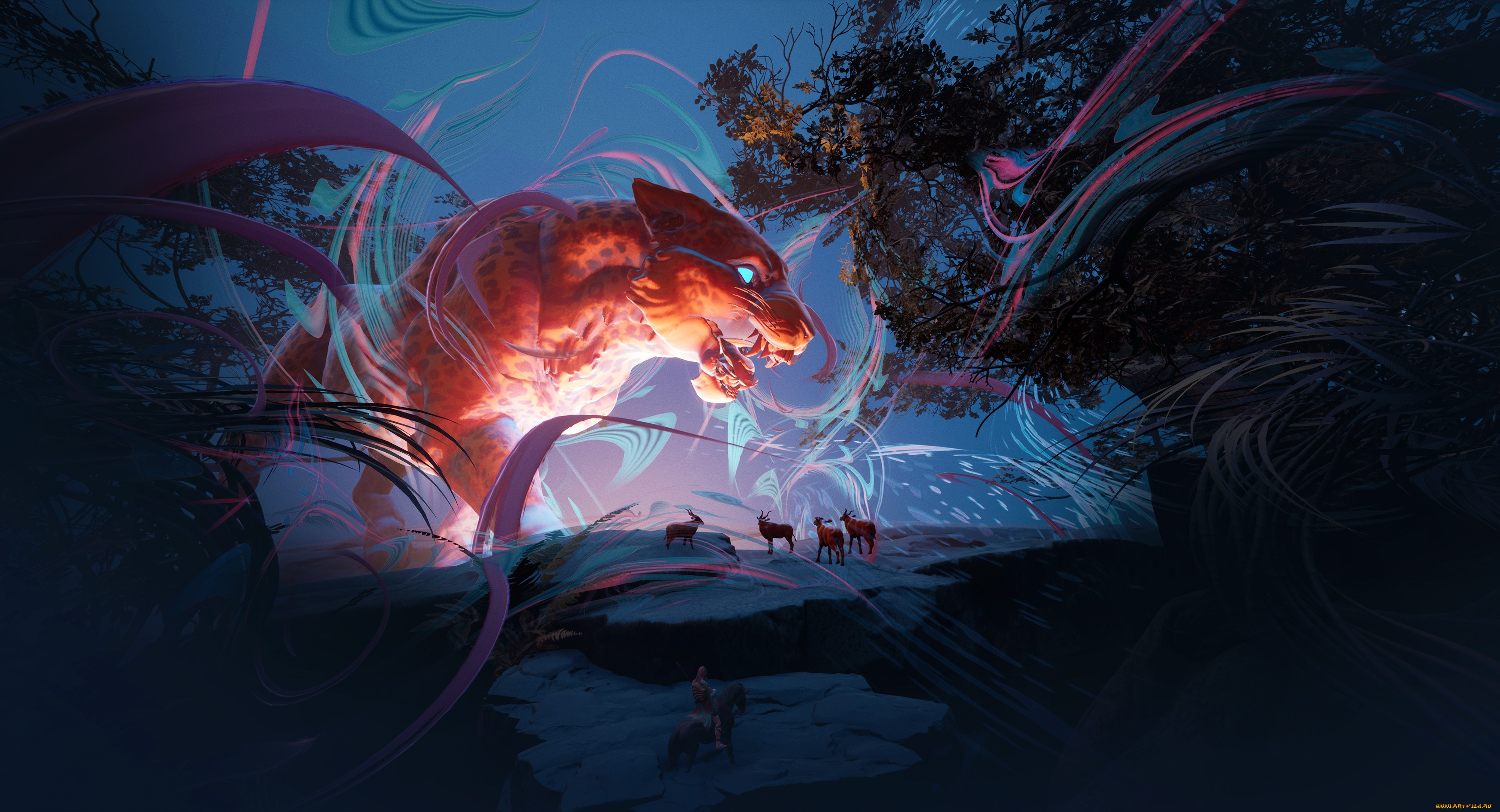 фэнтези, призраки, зверь