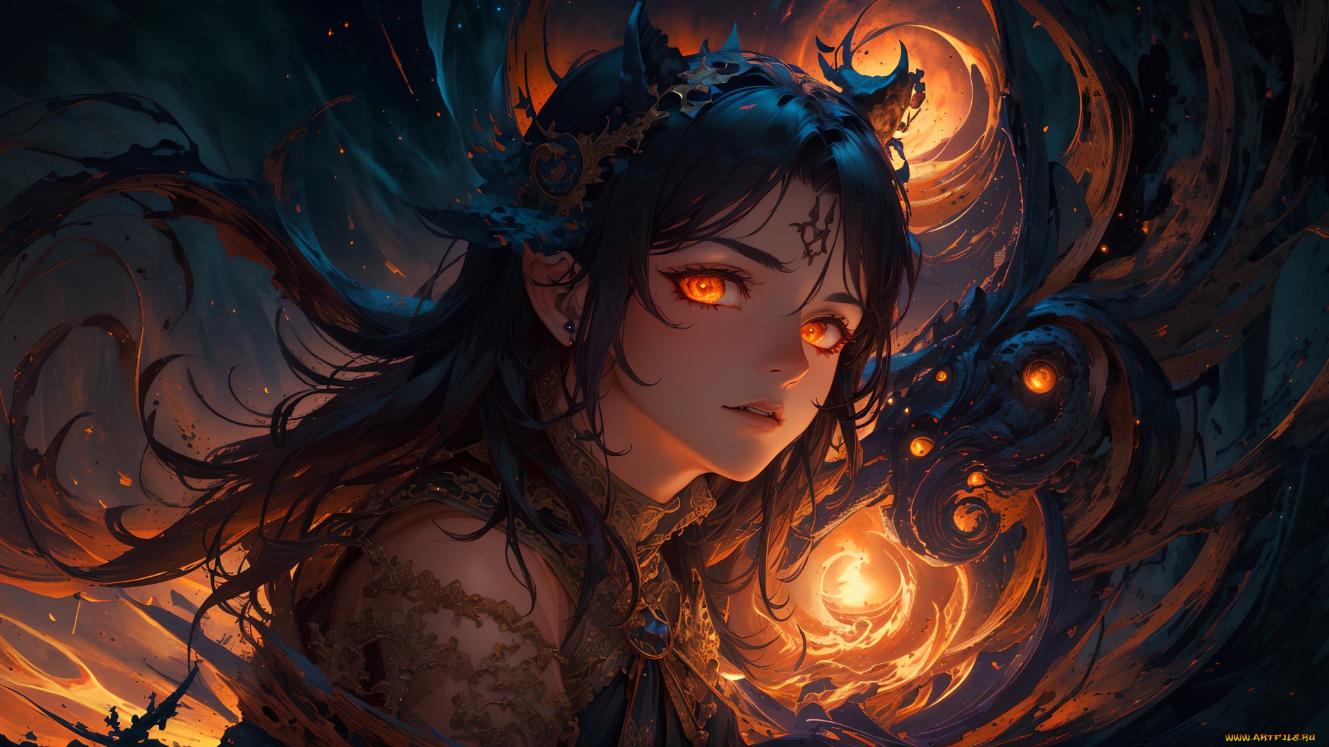 аниме, магия, , колдовство, , halloween, нейросети, графика, нейроарт, ai, art, нейронные, сети, рисунки, нейро, искусство