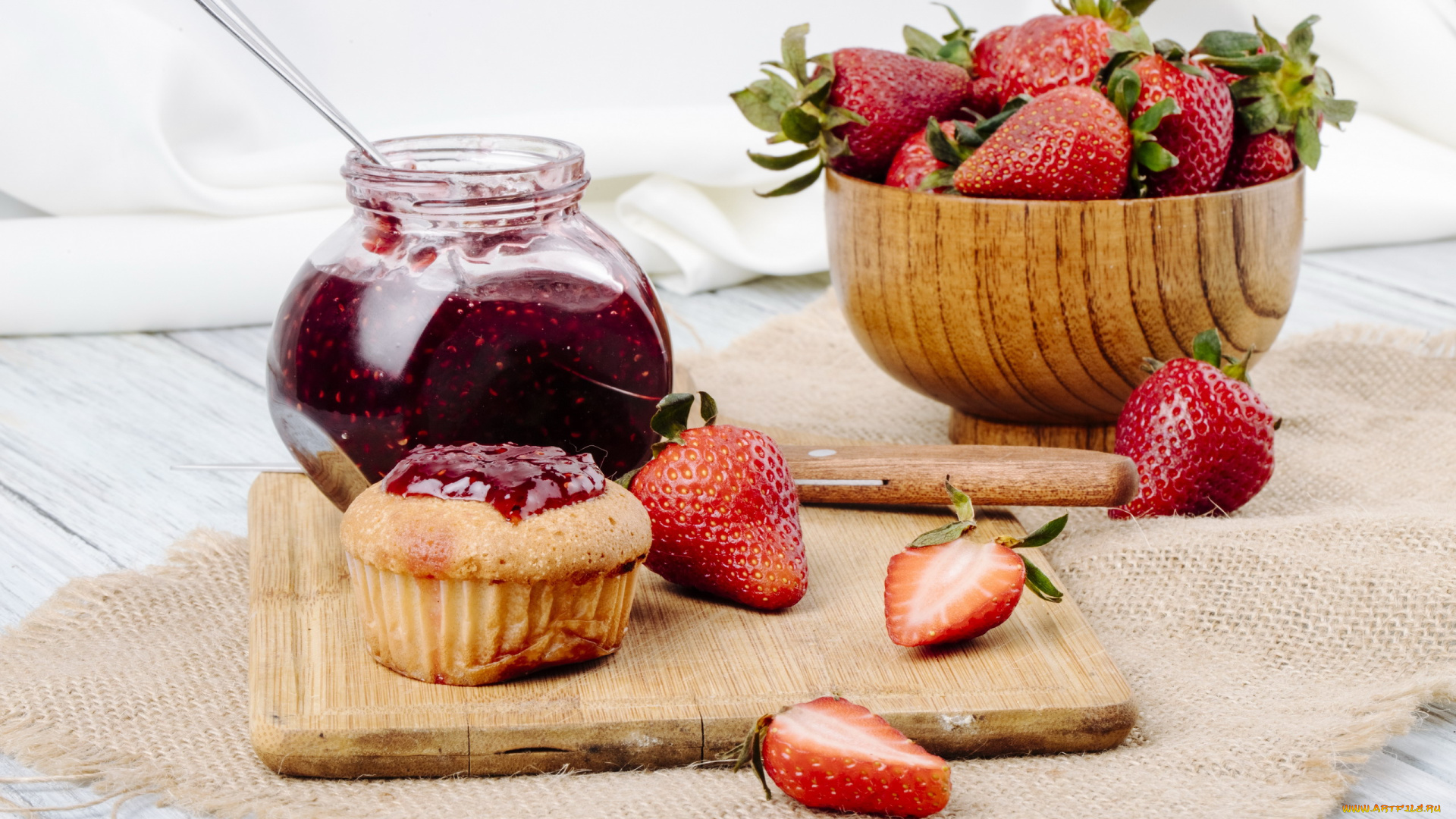 еда, мёд, , варенье, , повидло, , джем, клубника, варенье, клубничное, ягоды, кекс