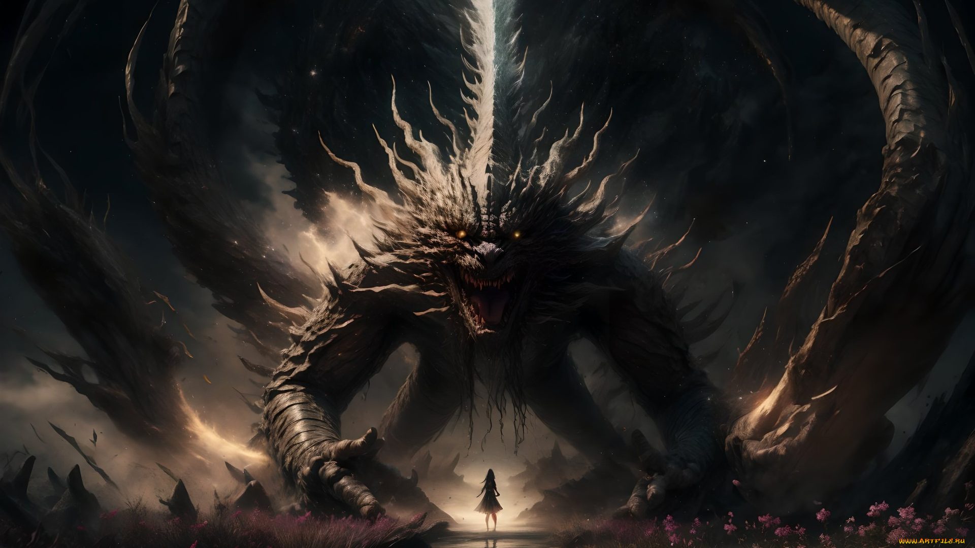 фэнтези, существа, нейросети, графика, нейроарт, ai, art, нейронные, сети, рисунки, нейро, искусство