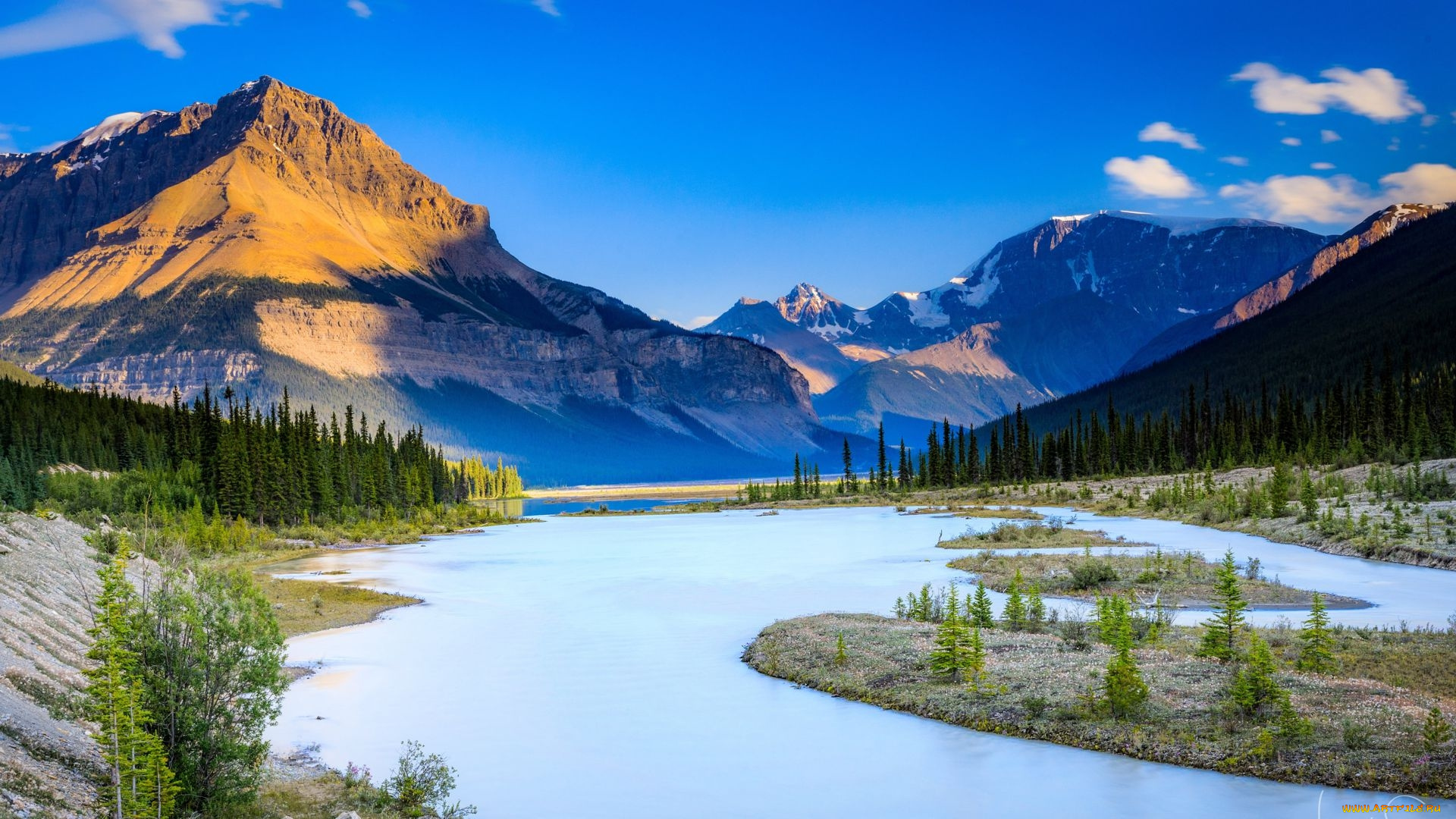 jasper, national, park, alberta, природа, пейзажи, jasper, national, park