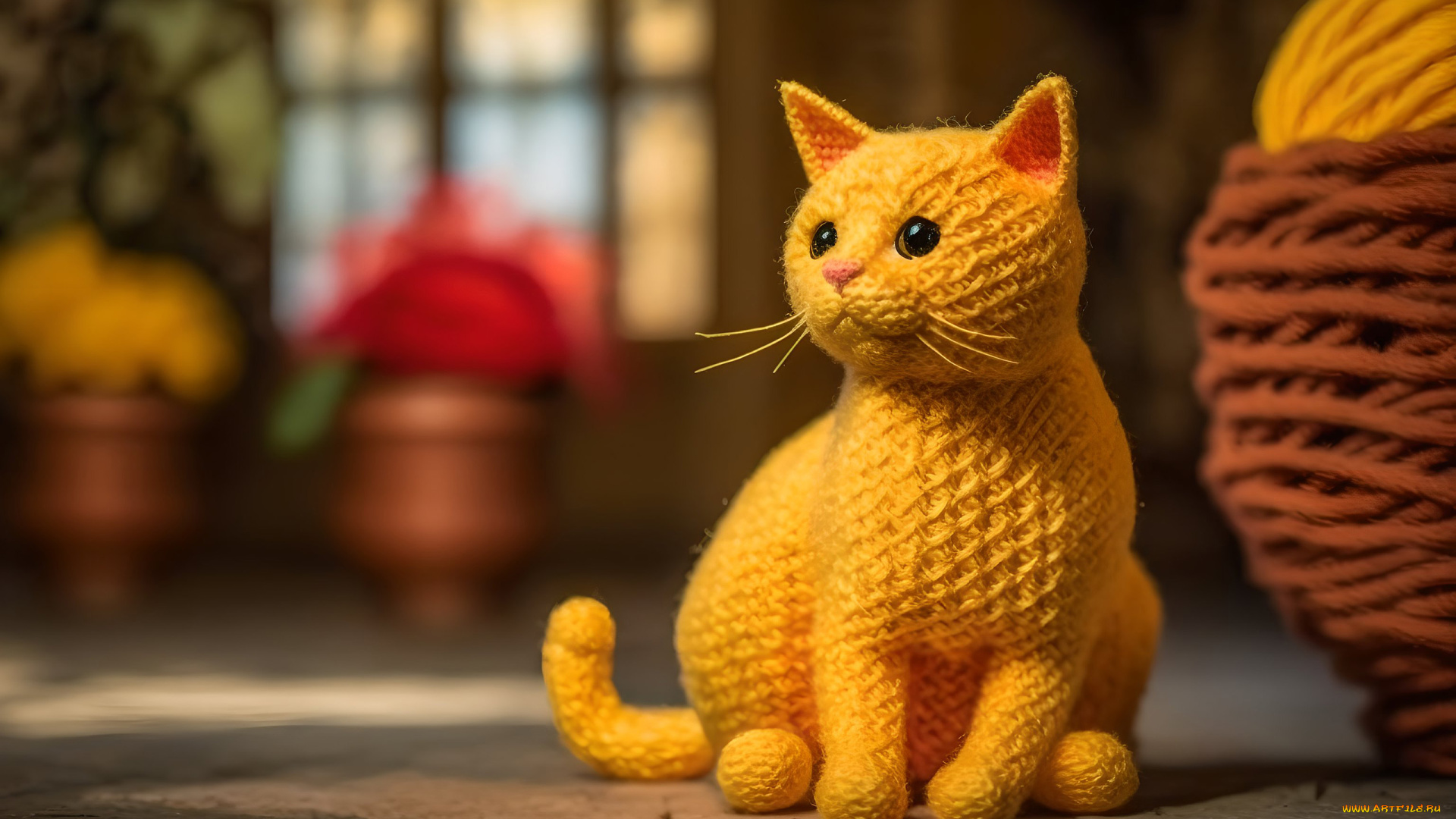 разное, ремесла, , поделки, , рукоделие, нейросети, графика, нейроарт, ai, art, нейронные, сети, рисунки, нейро, искусство, вязаный, кот