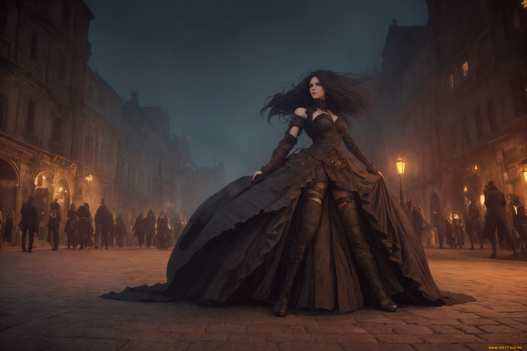 фэнтези, девушки, нейросети, графика, нейроарт, ai, art, нейронные, сети, рисунки, нейро, искусство