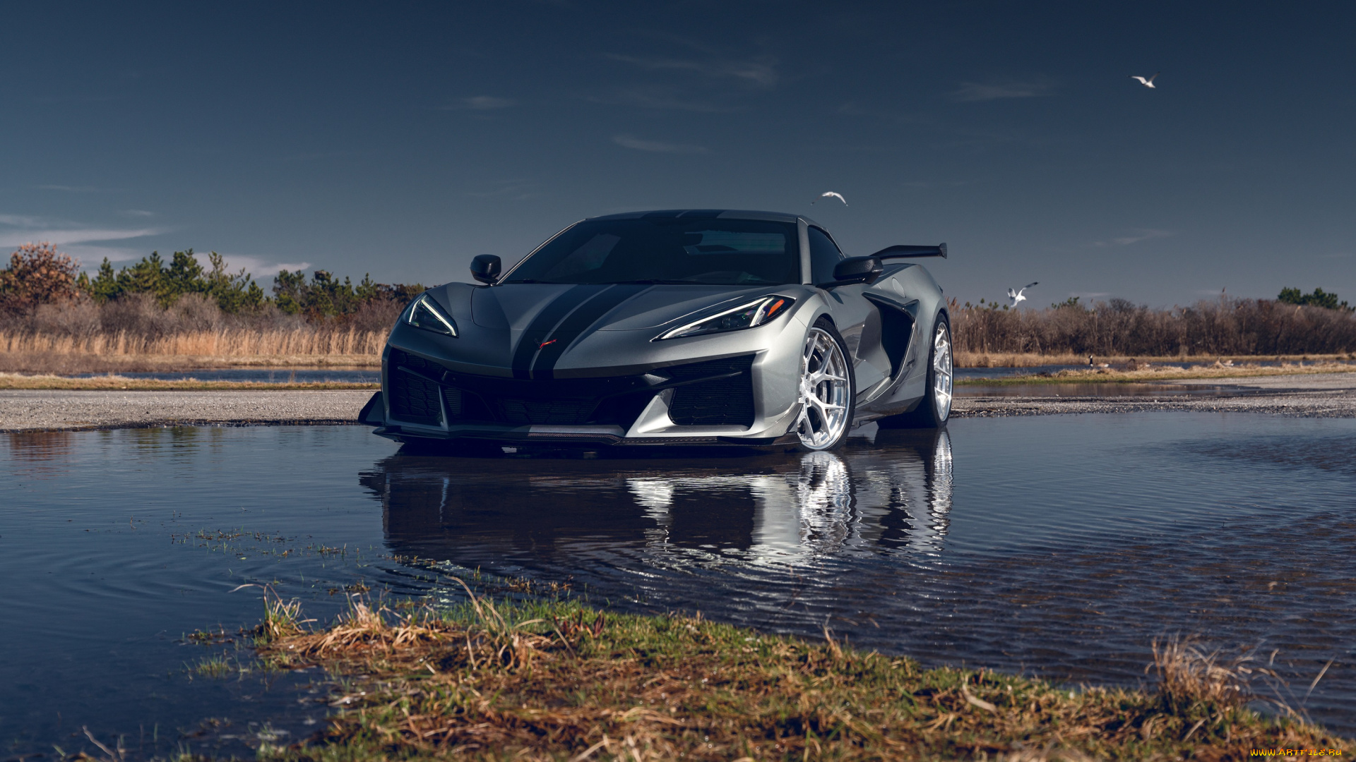 автомобили, corvette, chevrolet, z06, tuning, тюнинг