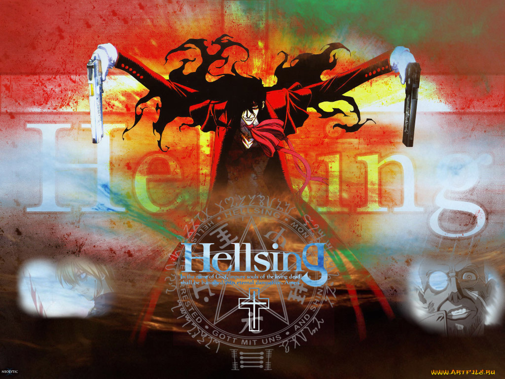 аниме, hellsing