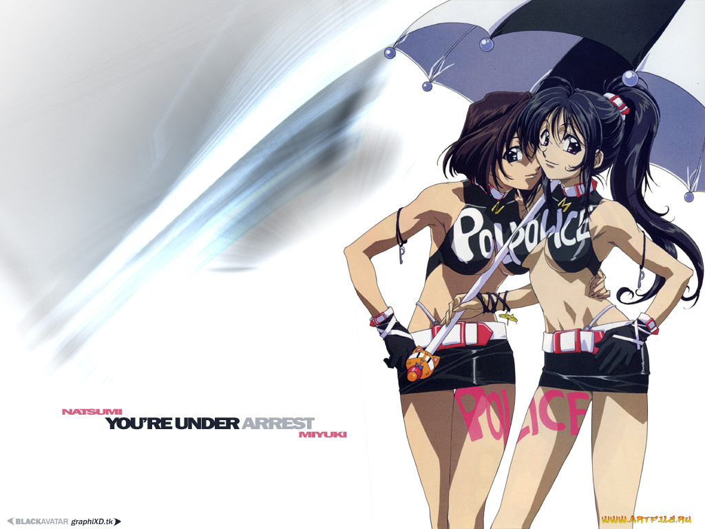 аниме, you`re, under, arrest