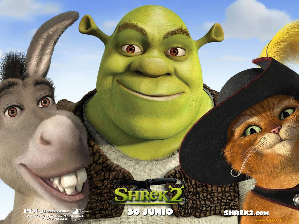 мультфильмы, shrek
