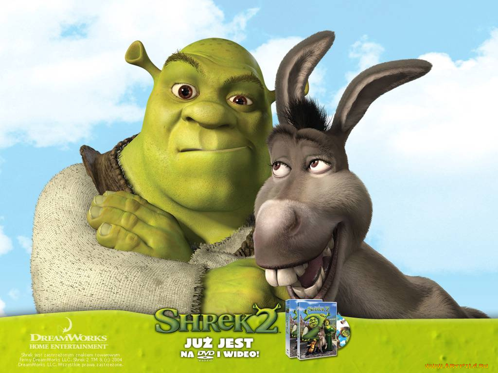 мультфильмы, shrek